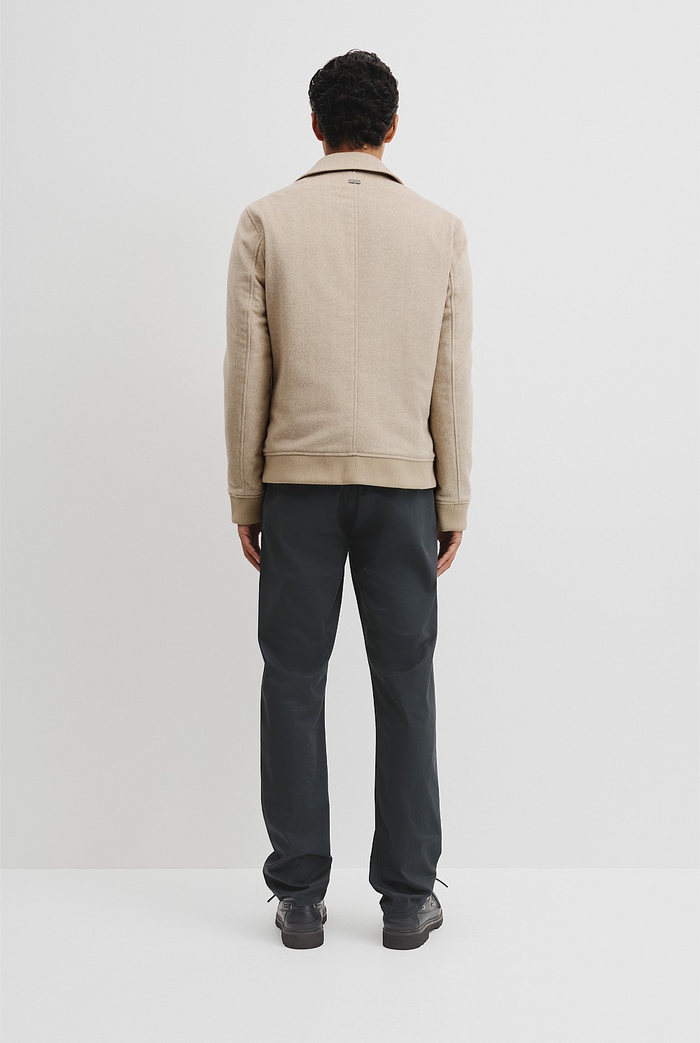 Herringbone Button Jacket