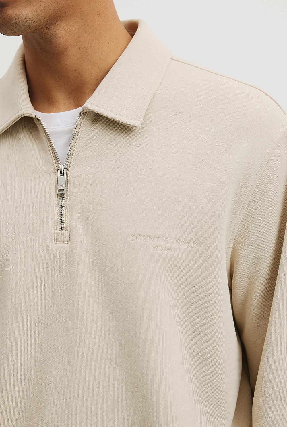 Australian Cotton Collar Neck Sweat