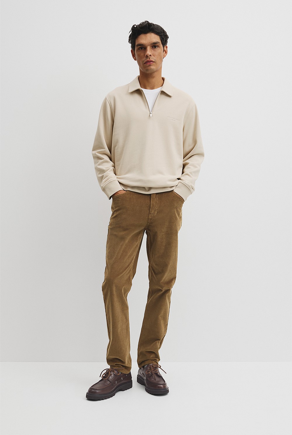Australian Cotton Collar Neck Sweat