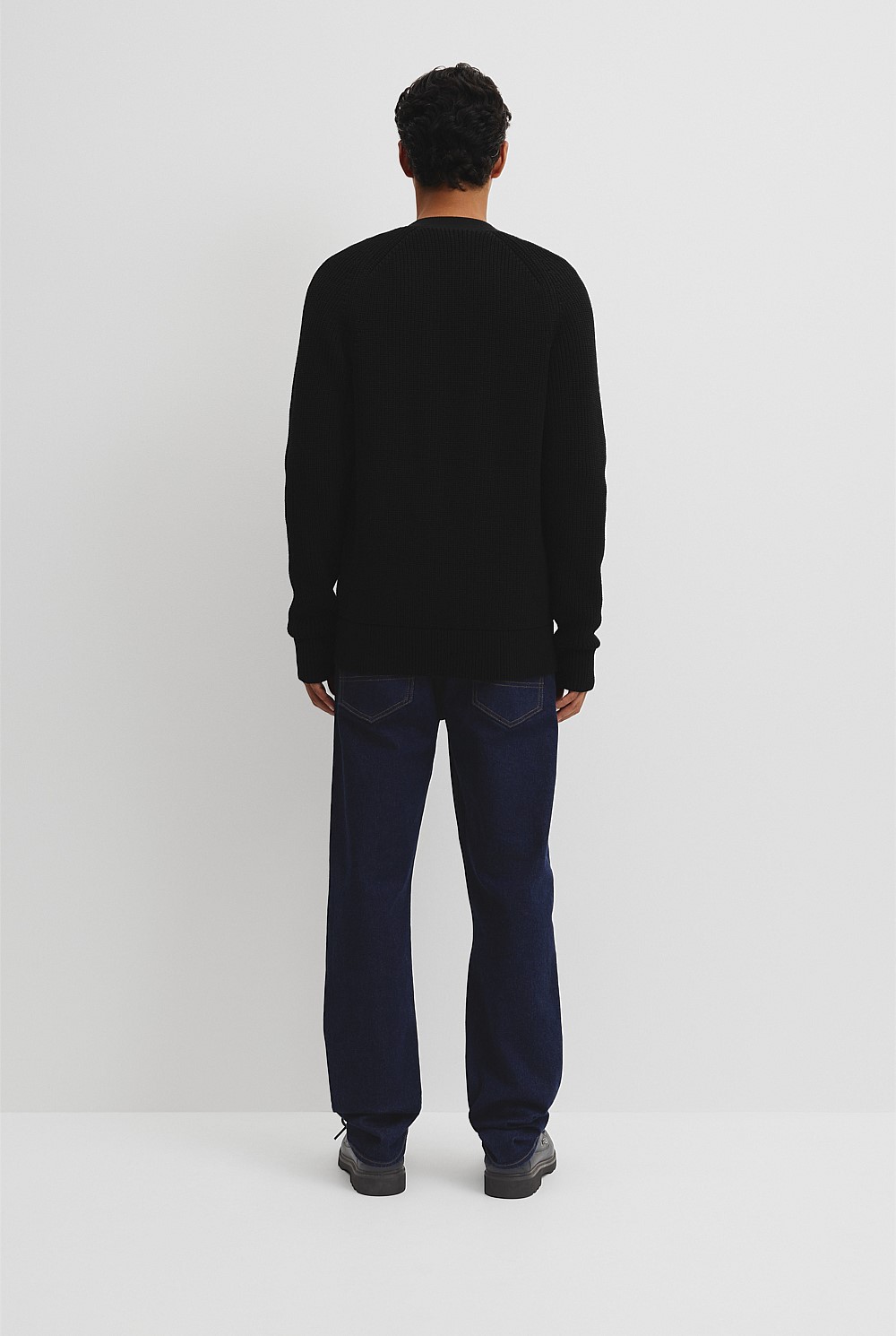 Cotton Rib Cardigan