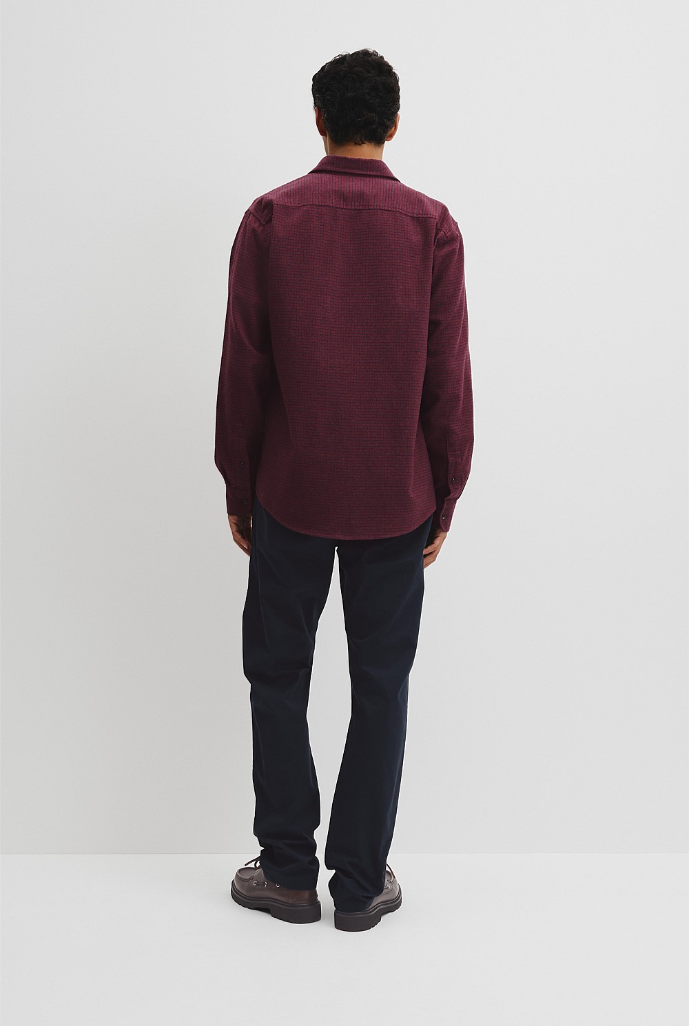 Regular Fit Flannel Check Shirt