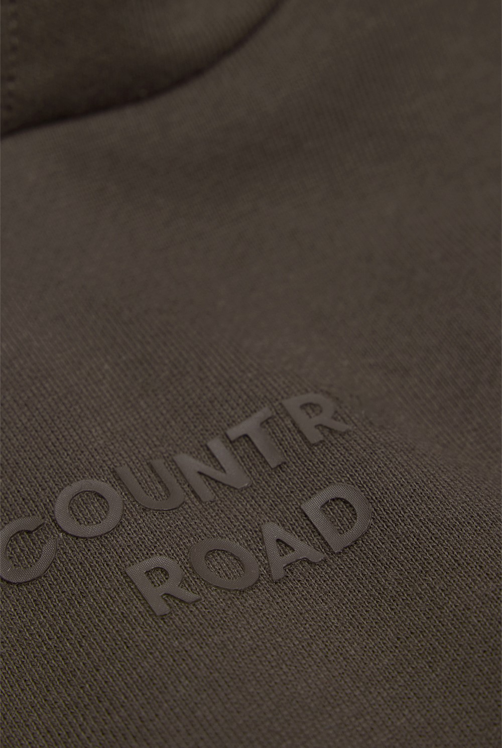 Organically Grown Cotton Modern Logo Hoodie