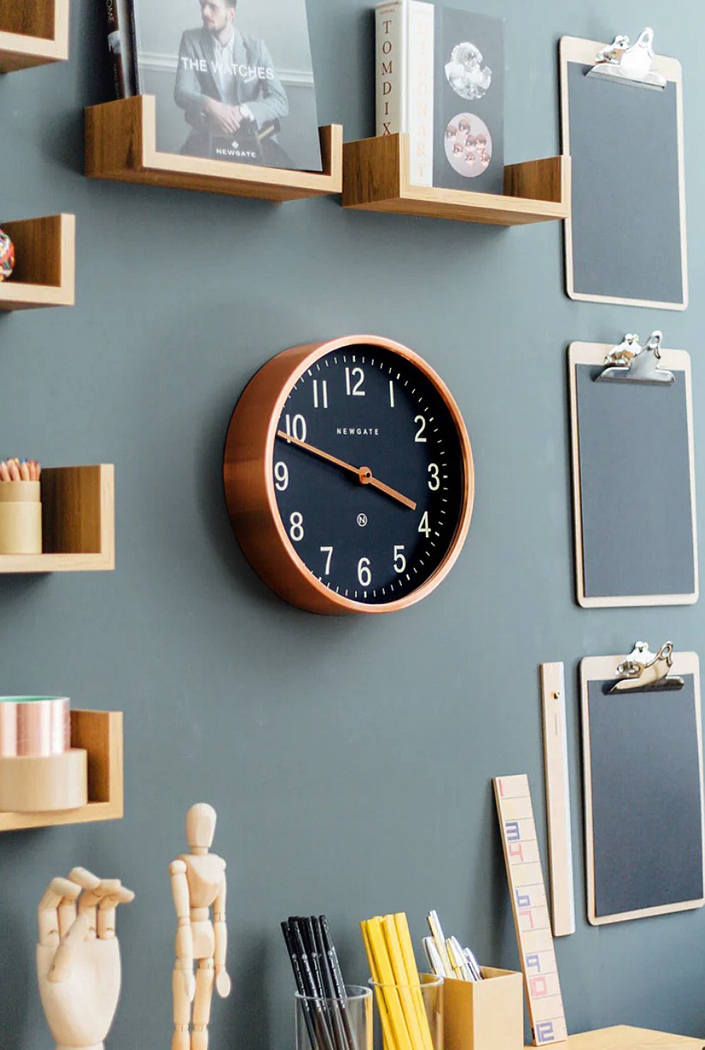 Master Edwards Clock - Radial Copper