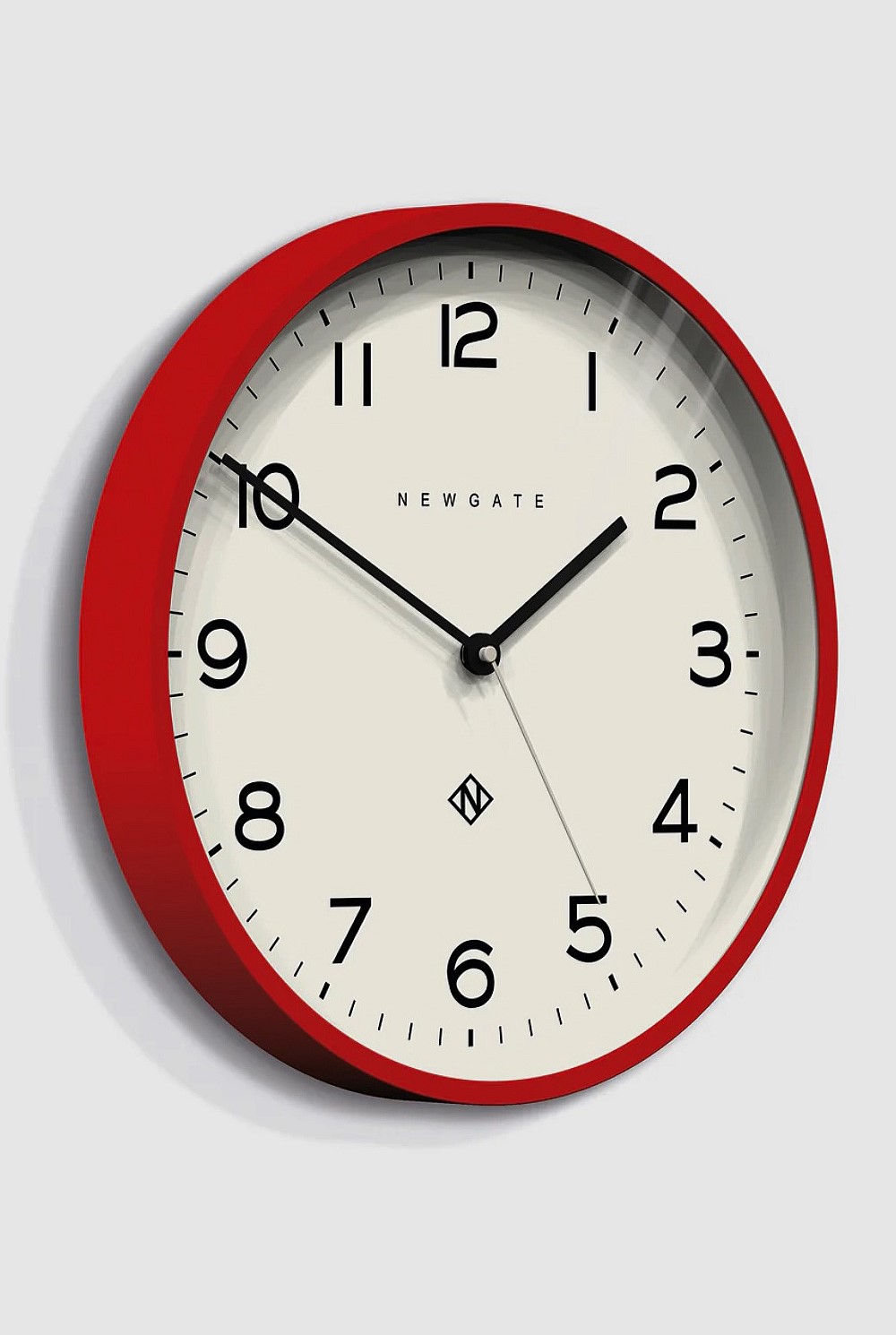 Number Three Echo Clock - Silicone Red