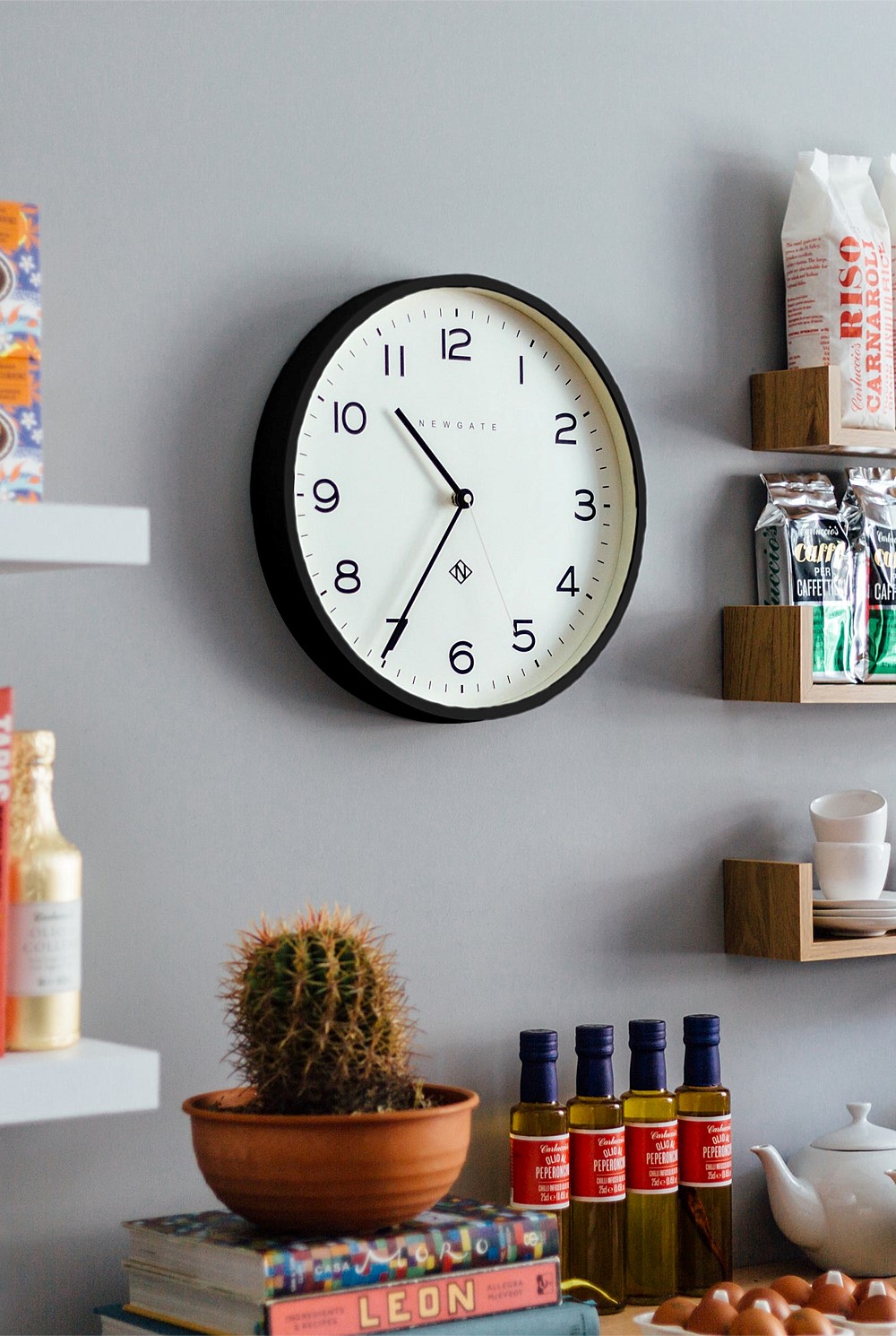 Number Three Echo Clock - Silicone Black