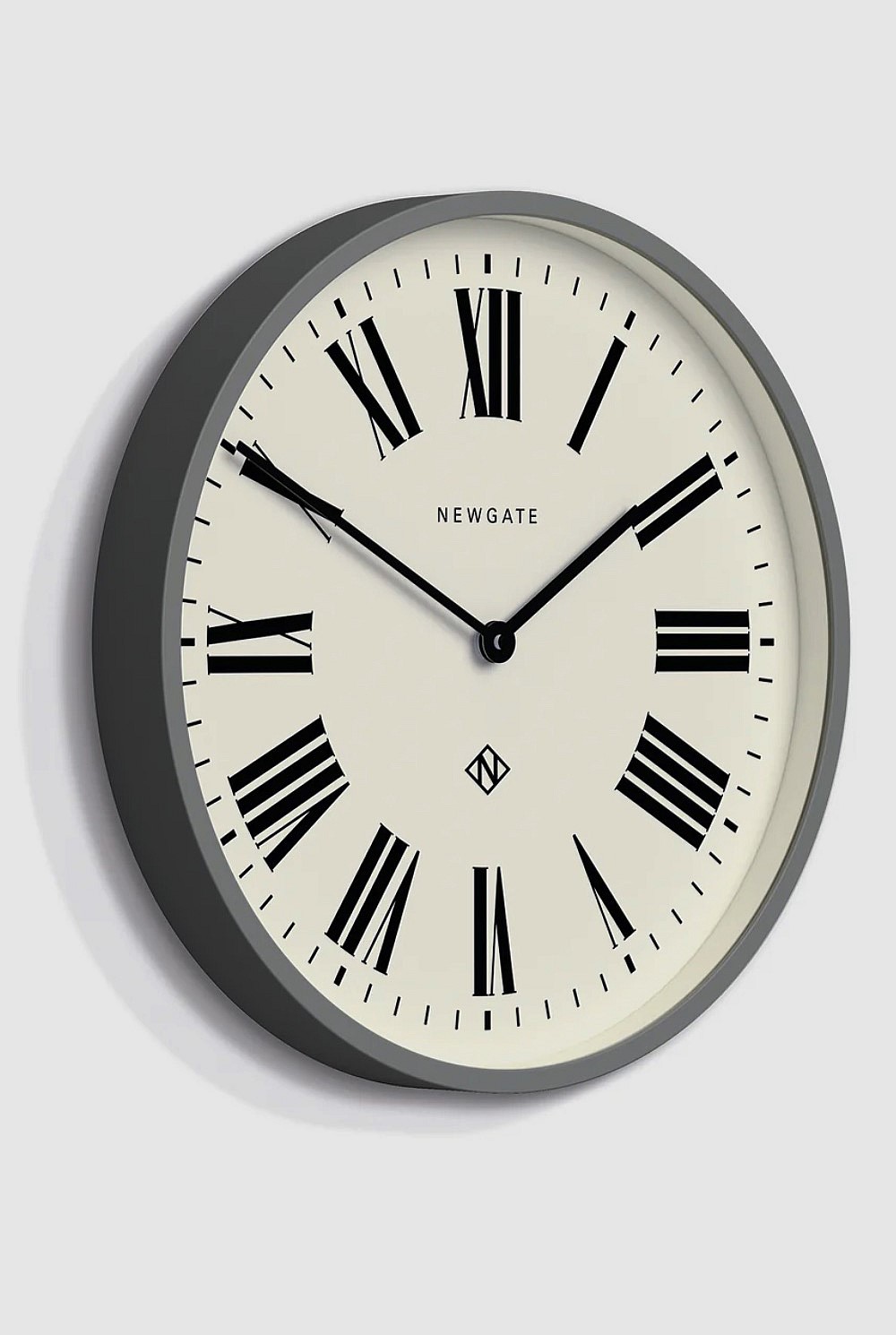 Number Three Clock - Italian Grey