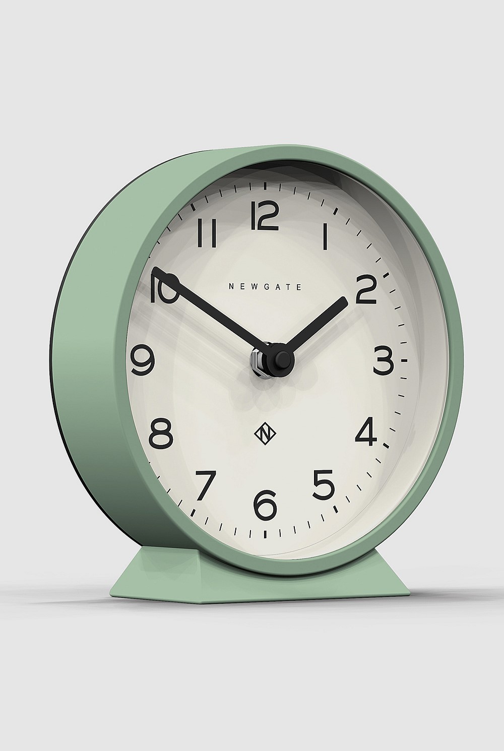 M Mantel Clock - Neo Mint