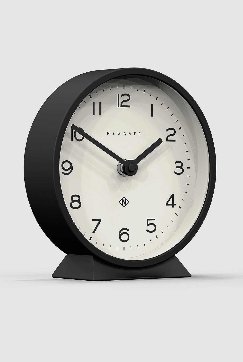 M Mantel Clock - Cave Black