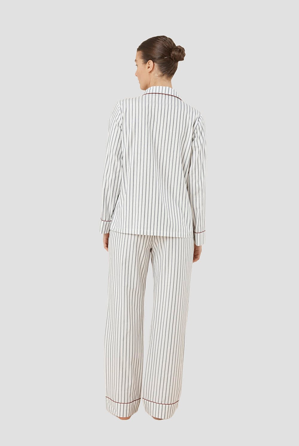 Octavia Cotton Stripe Pj Set
