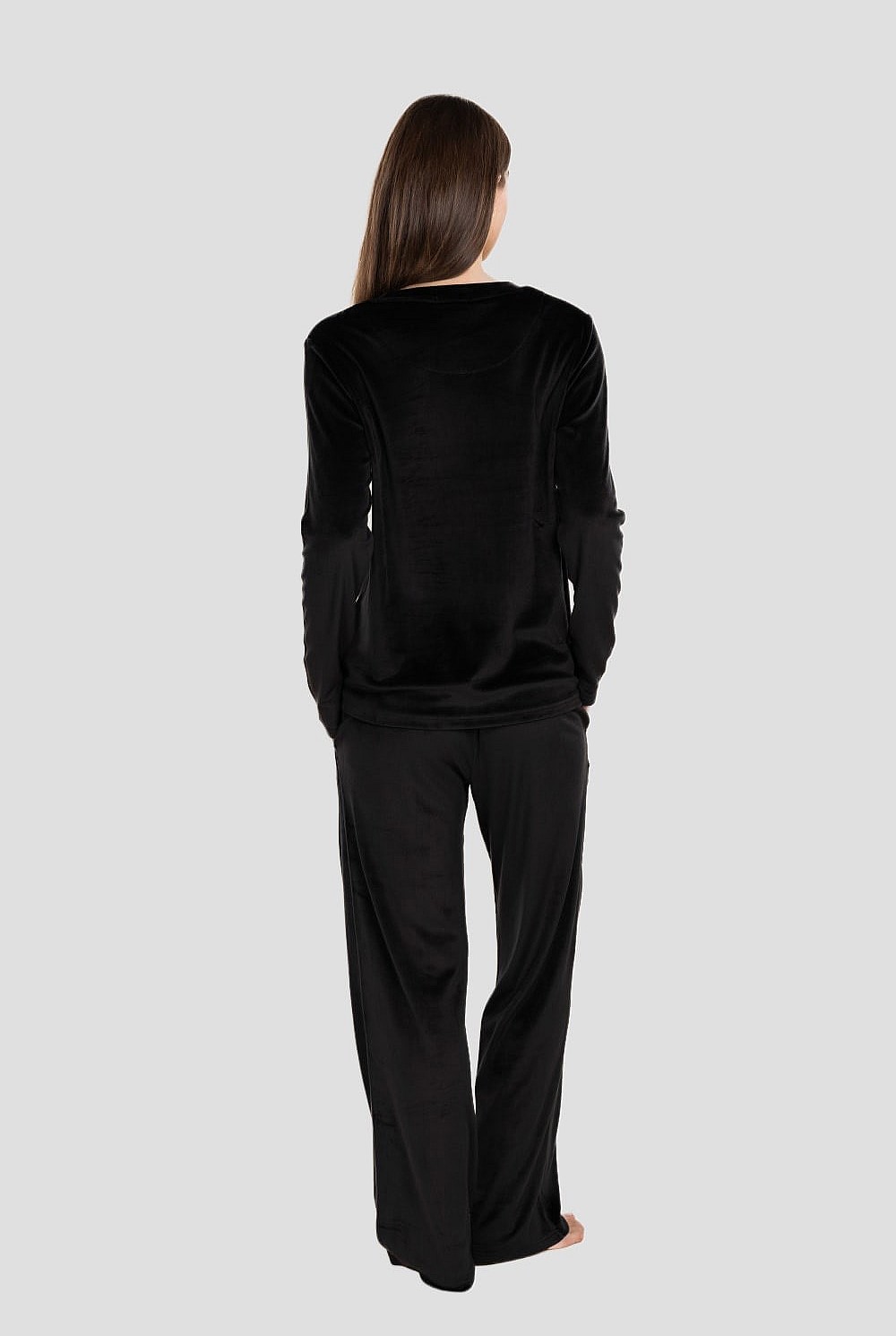 Thea Velour Long Lounge Set