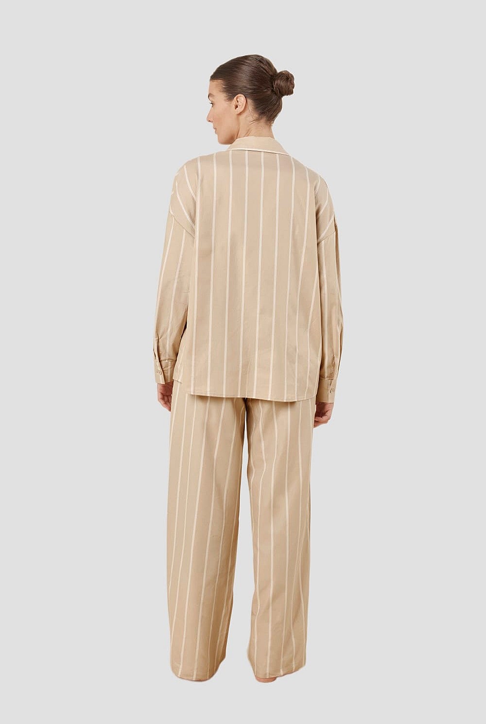 Chloe Cotton Striped Pj Set