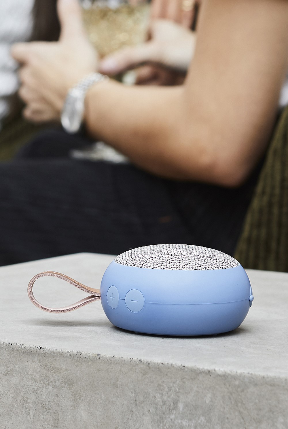 Ago 2 Fabric Bluetooth Speaker - River Blue