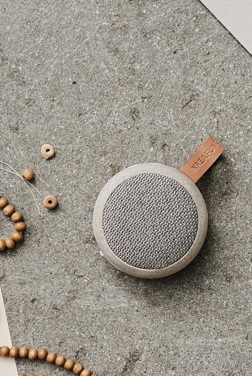 Ago 2 Fabric Bluetooth Speaker - Wheat