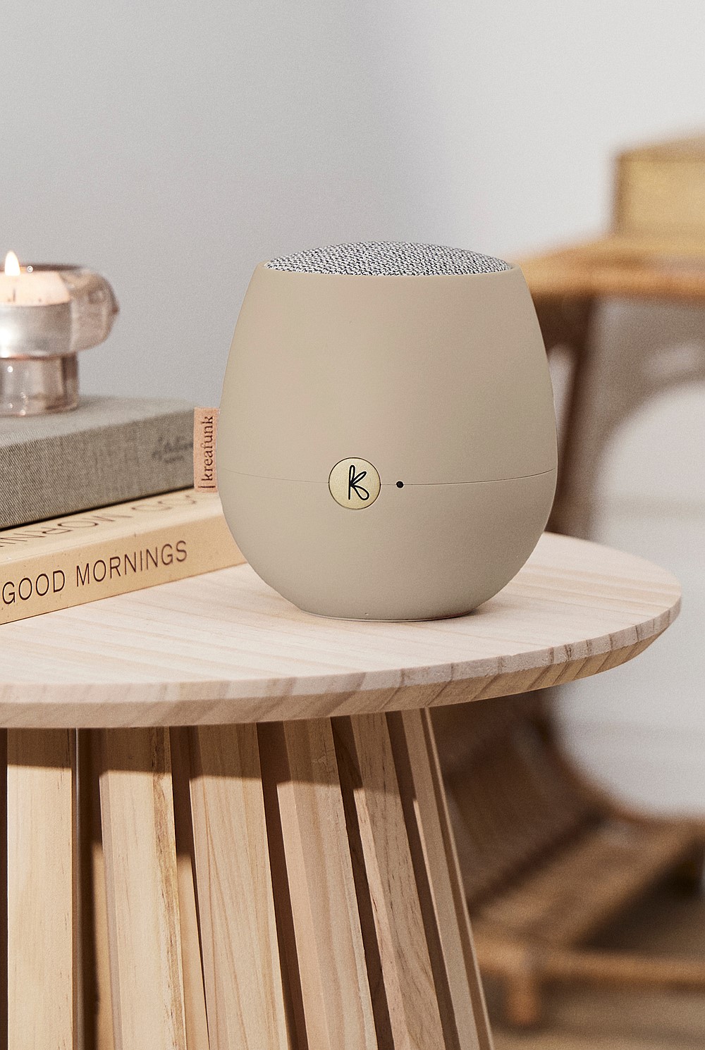 Ajazz 2 Bluetooth Speaker - Ivory Sand