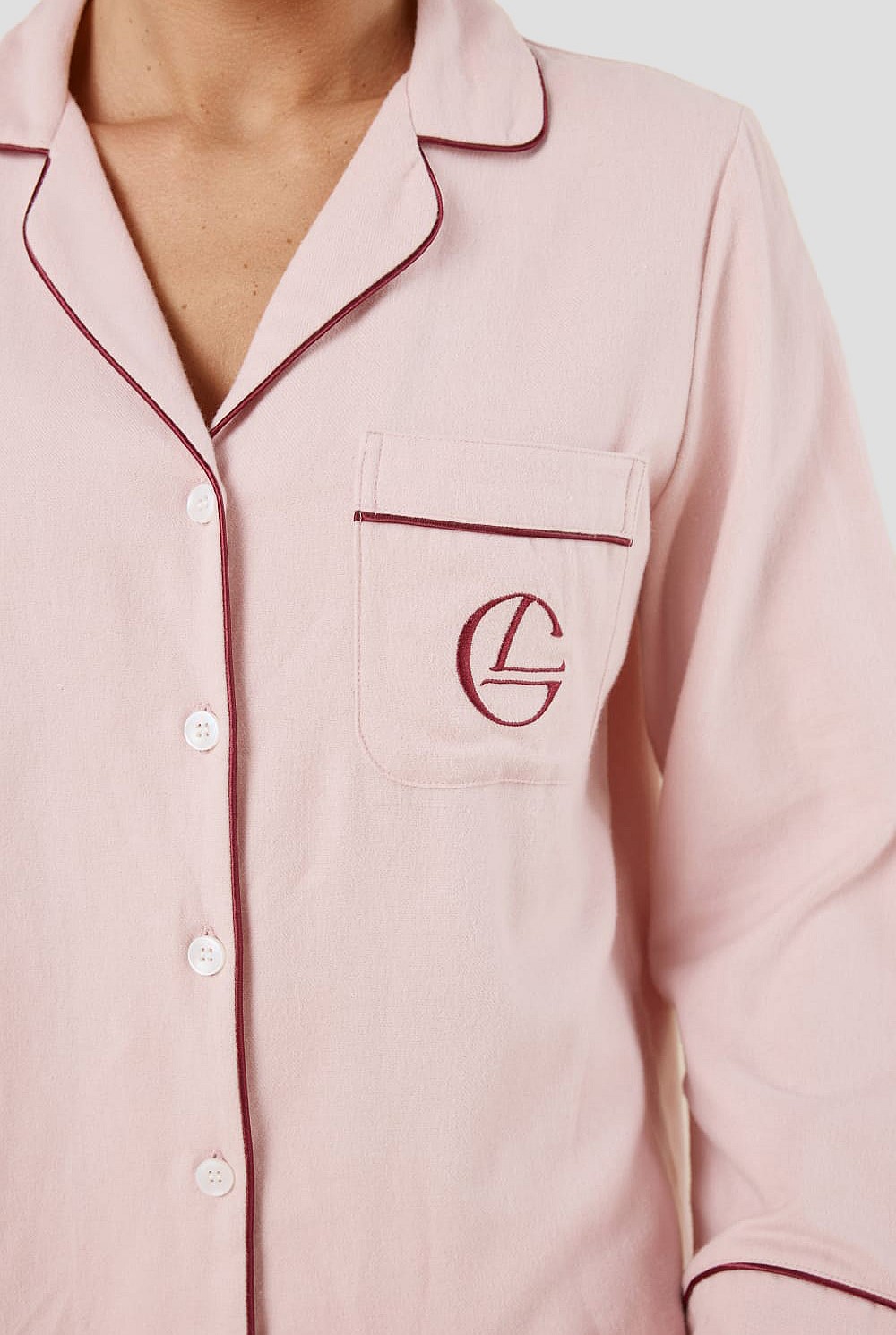 Isabella Brushed Cotton Pj Set