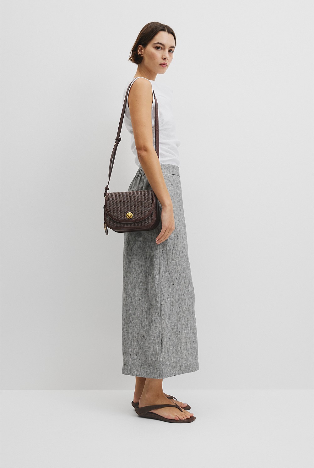 Saddle Crossbody Bag
