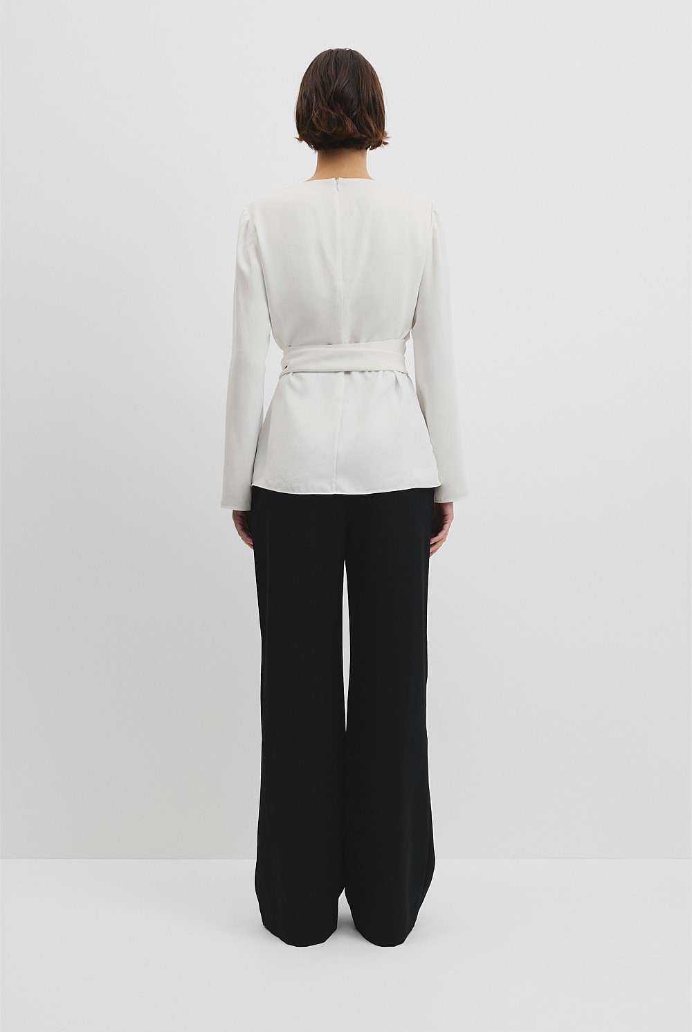 Twist Long Sleeve Blouse