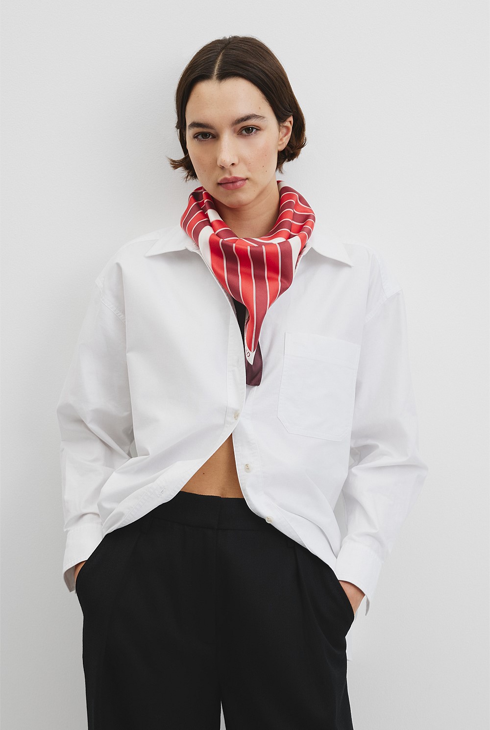 Silk Print Scarf