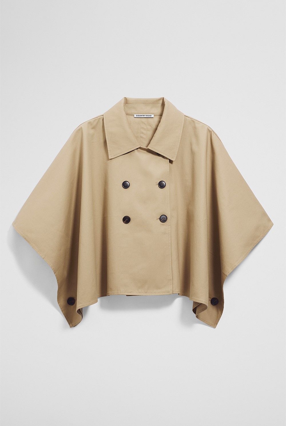 Button Through Cape