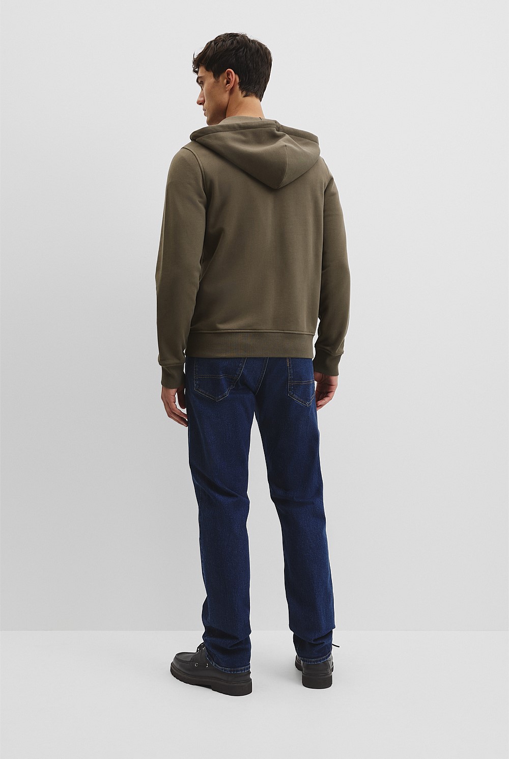 Australian Cotton Zip Through Sweat