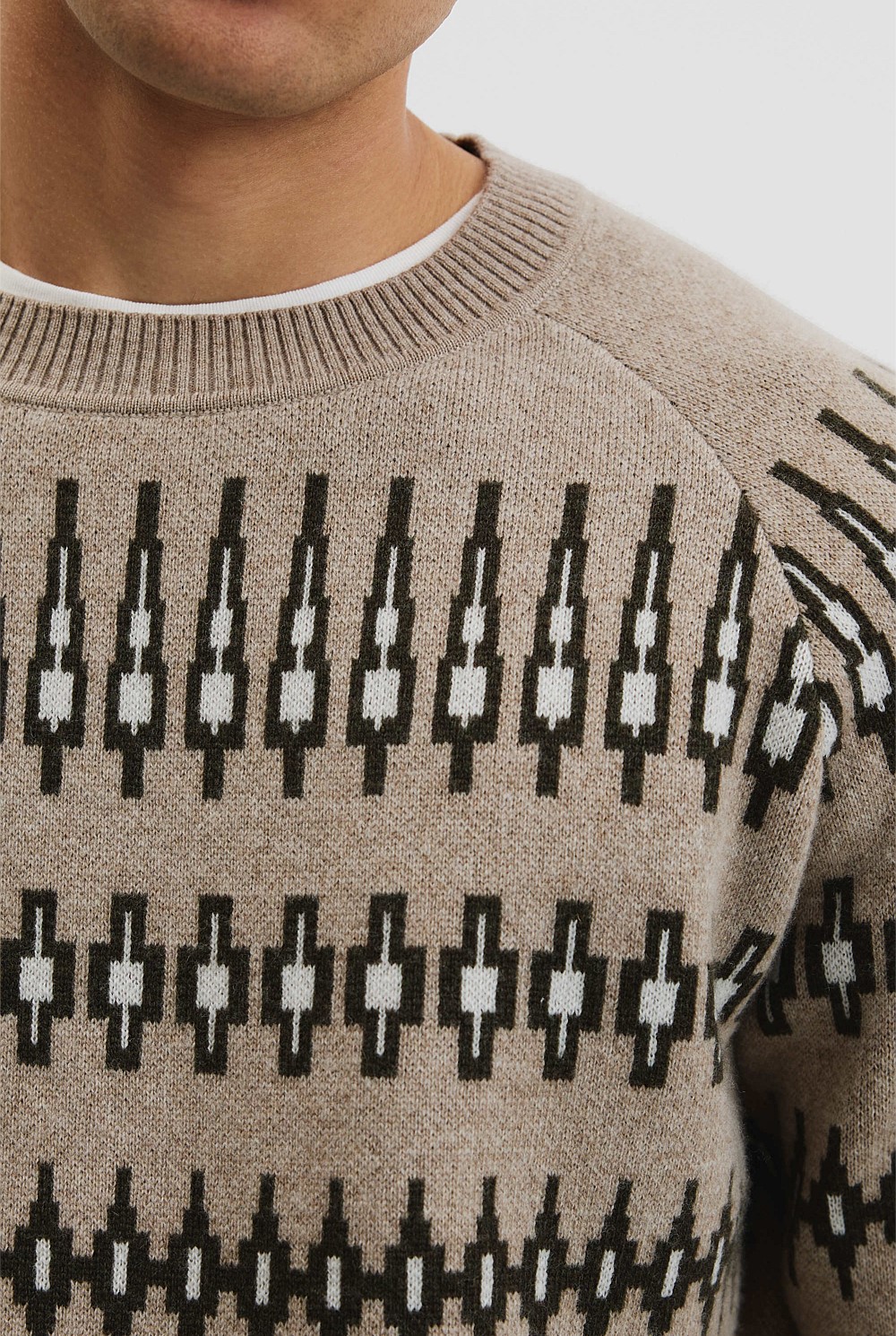Wool Fair Isle Knit