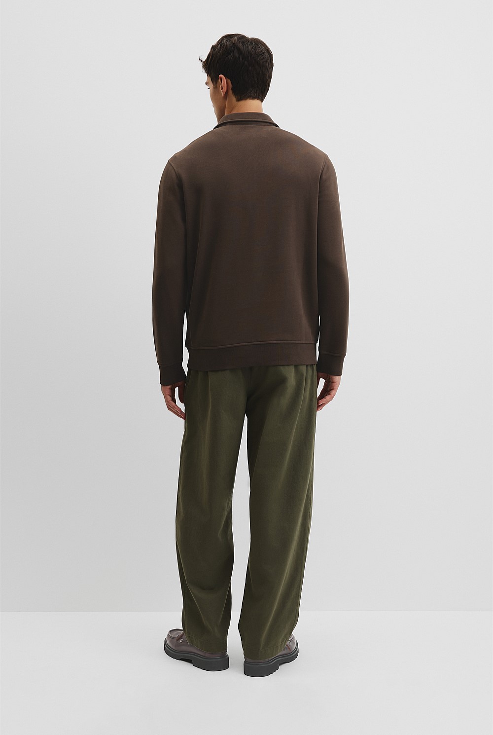 Australian Cotton Collar Neck Sweat