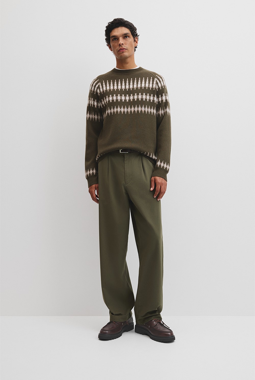 Wool Fair Isle Knit
