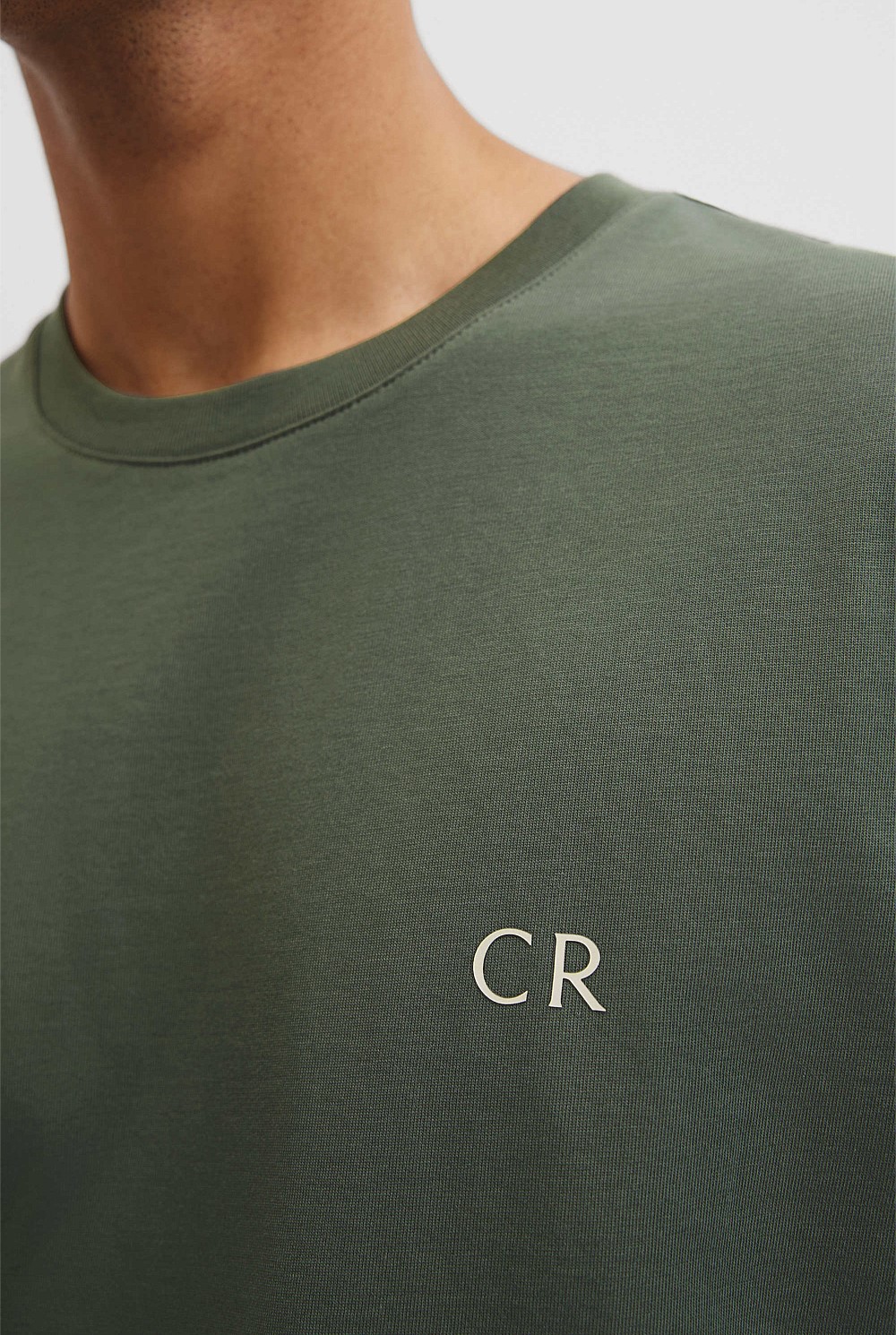 Short Sleeve Australian Cotton Country Road Modern Logo T-Shirt