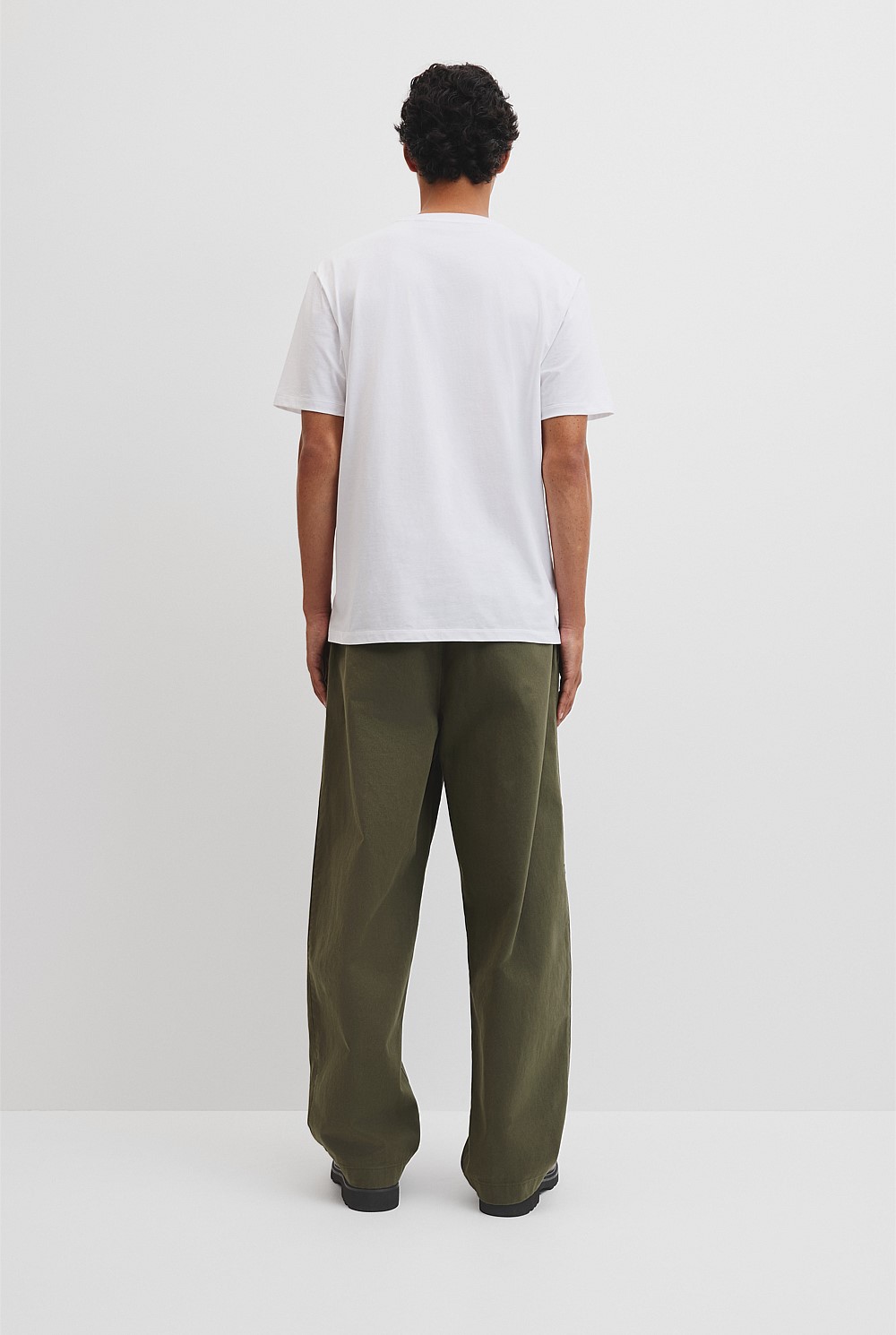 Short Sleeve Australian Cotton Country Road Modern Logo T-Shirt