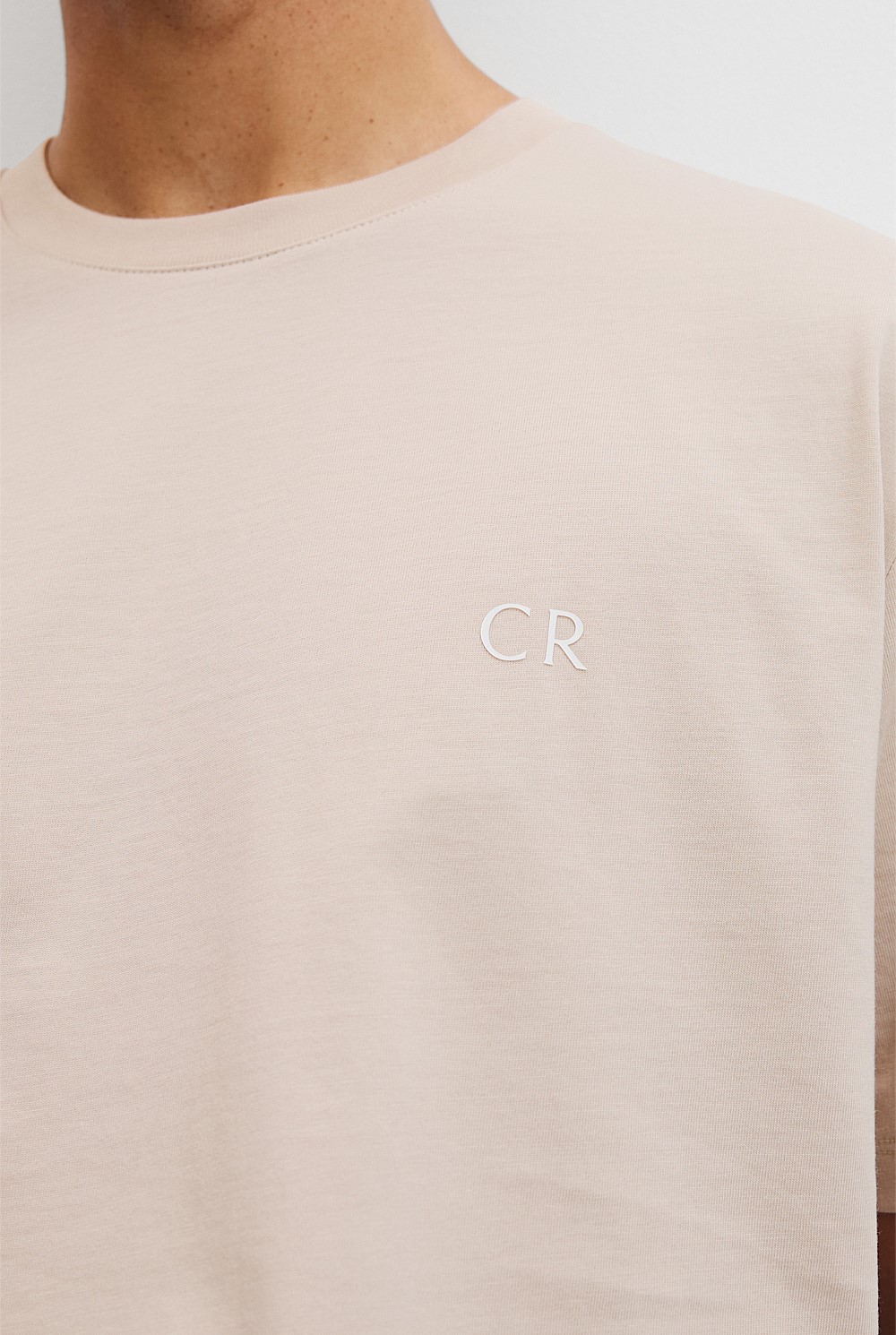 Short Sleeve Australian Cotton Country Road Modern Logo T-Shirt