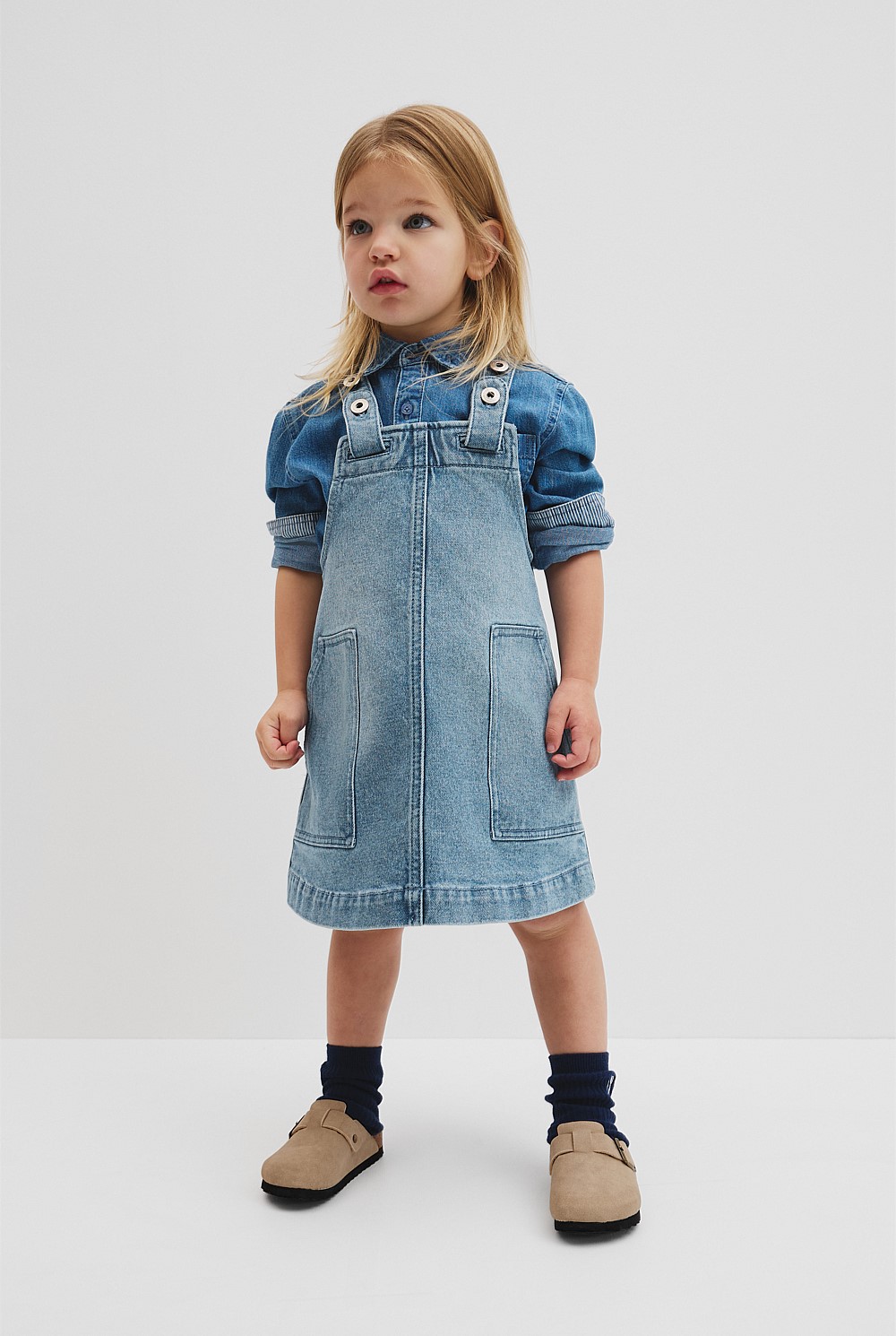 Denim Pinafore