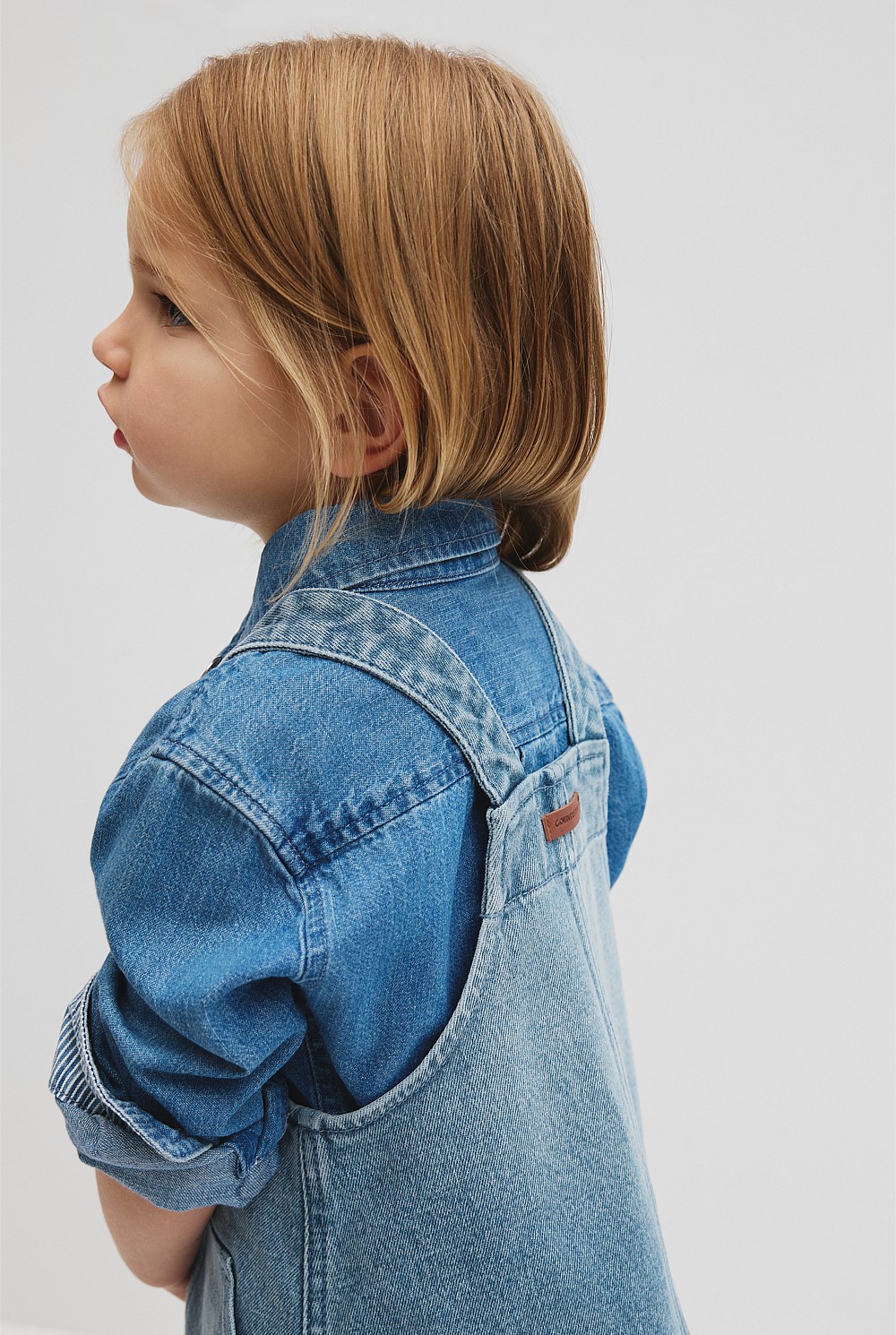 Denim Pinafore