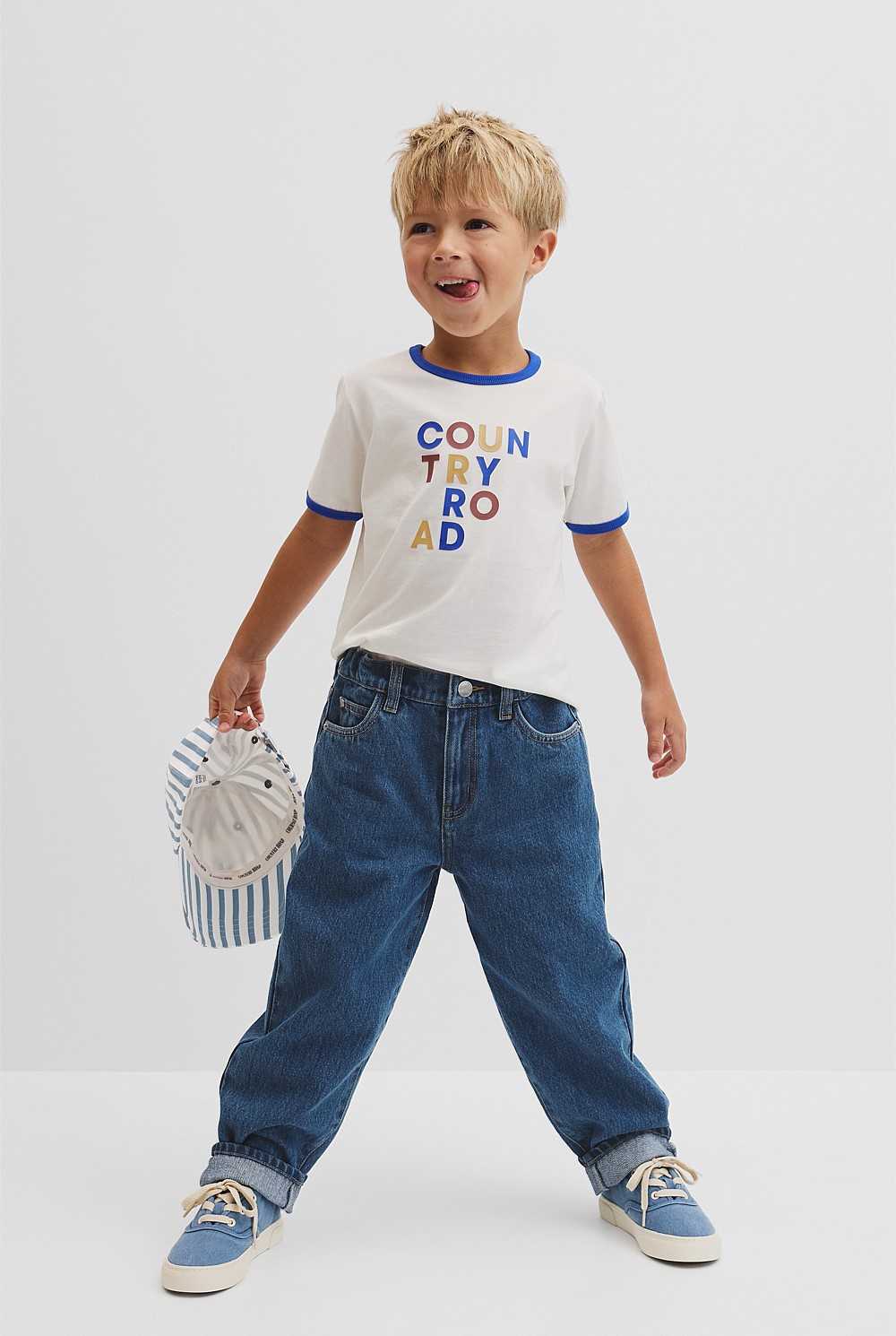 Stacked Logo Short Sleeve T-Shirt