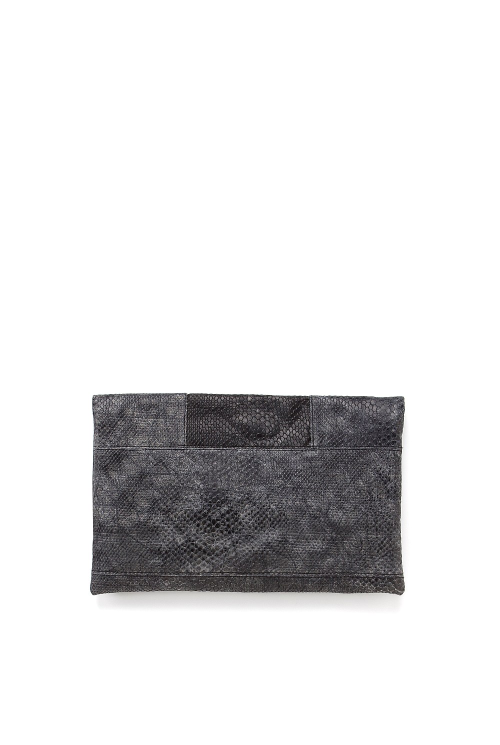 Snake Print Clutch