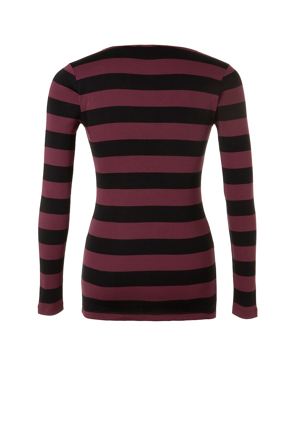 V-Neck Stripe Tee