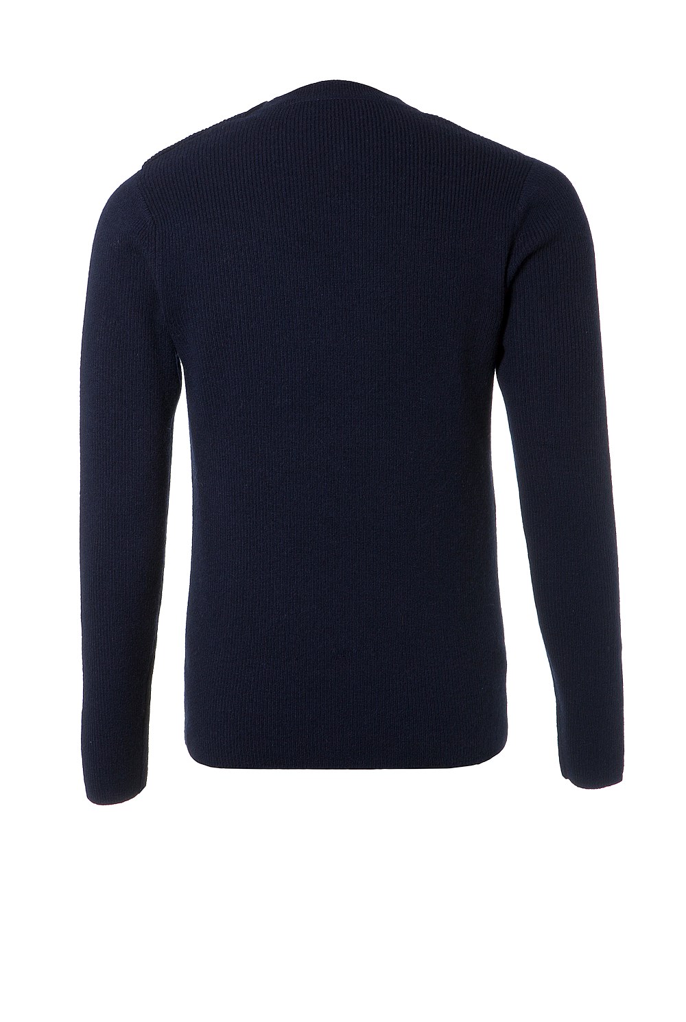 Button Shoulder Crew Neck Knit