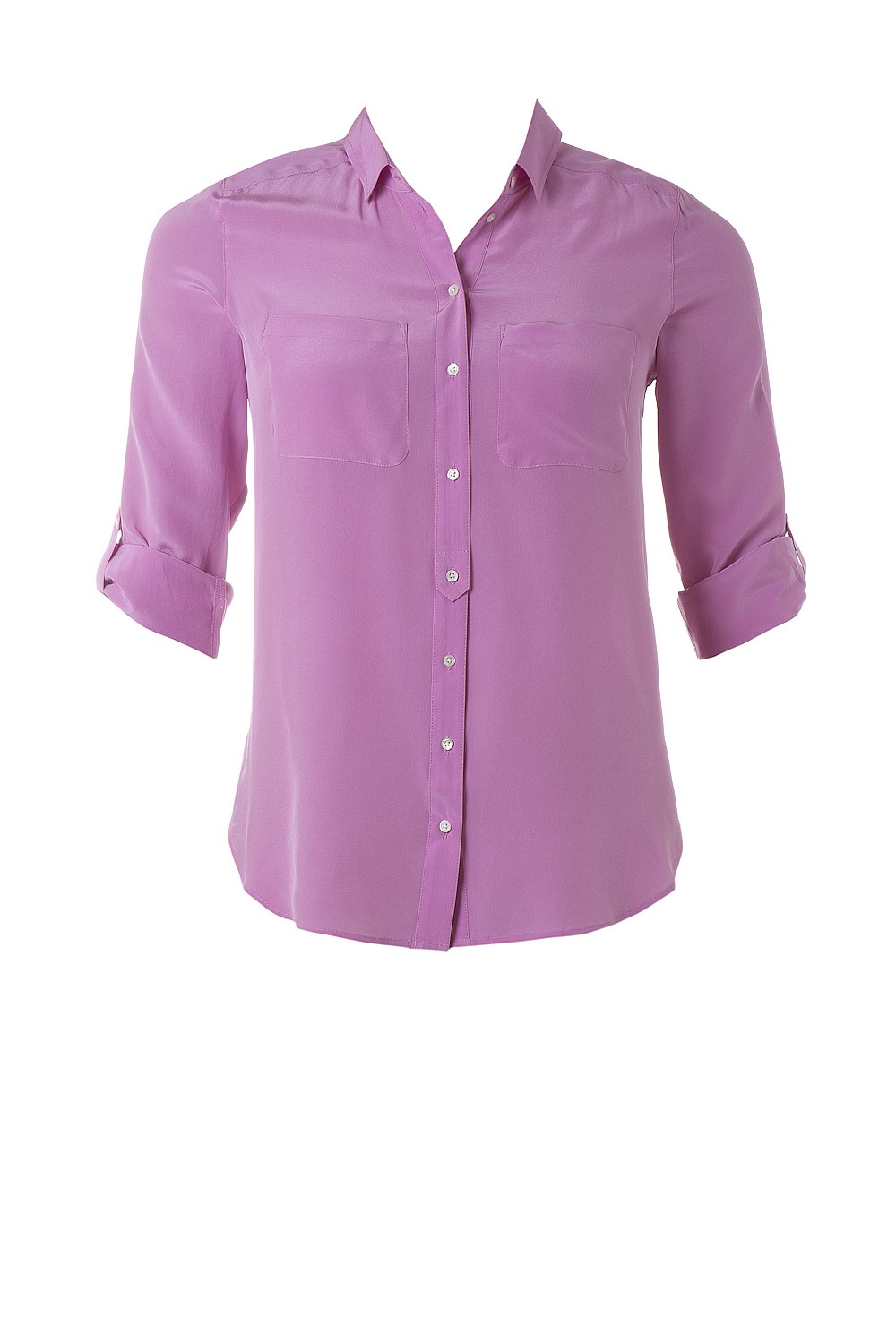 Washed Silk Pocket Shirt
