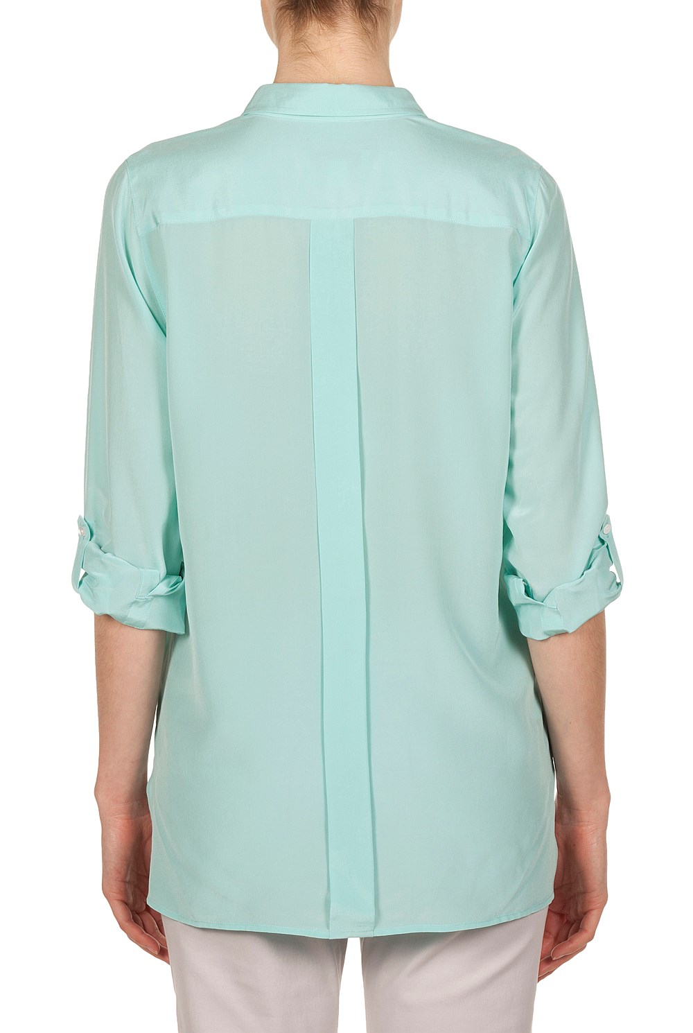 Washed Silk Pocket Shirt