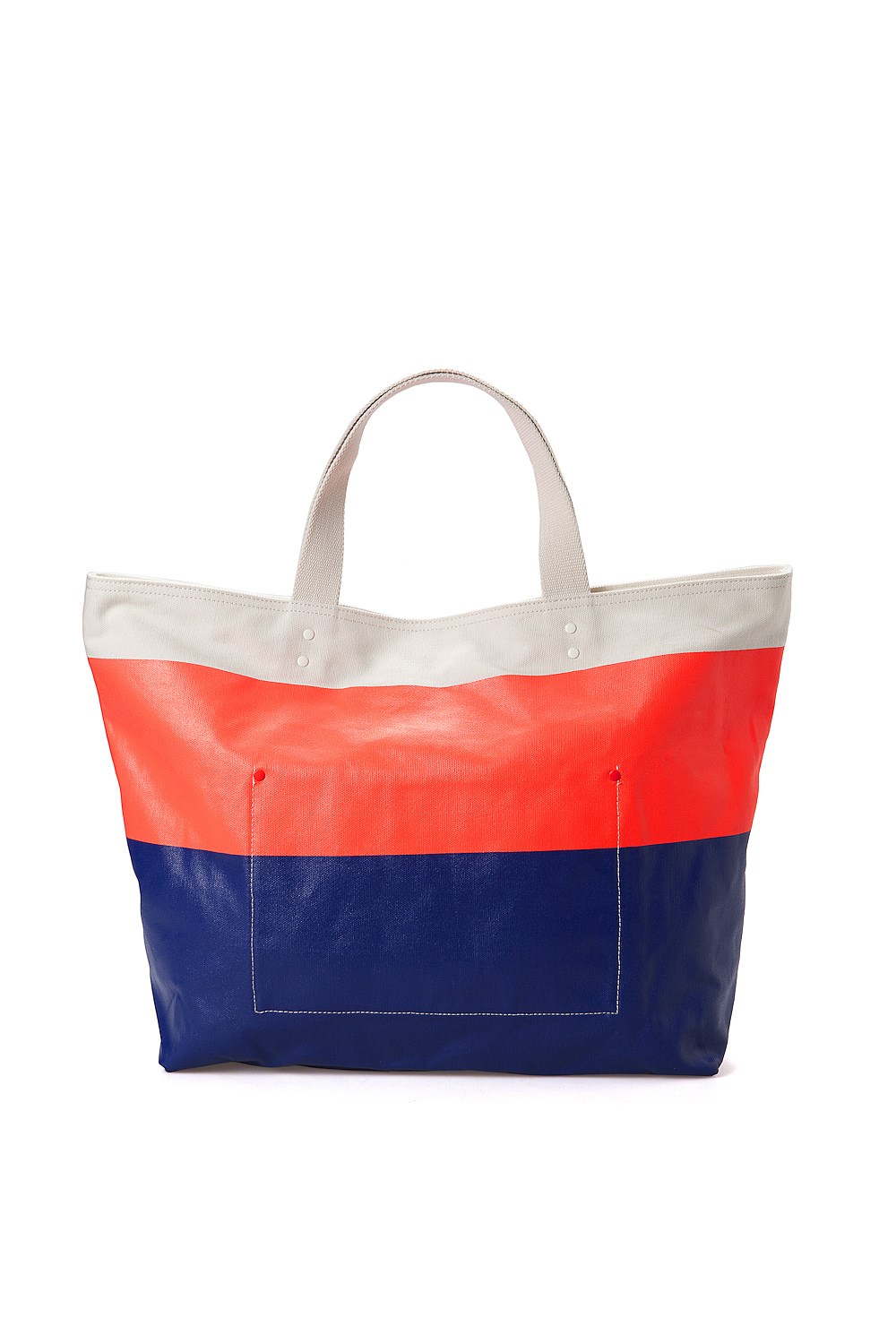 Colour Block Stripe Tote