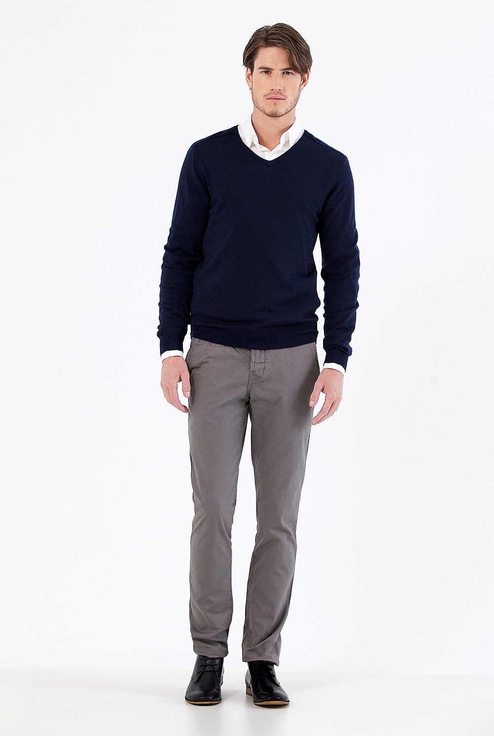 Merino V-Neck Knit