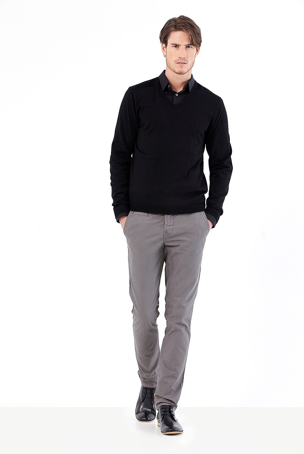 Merino V-Neck Knit
