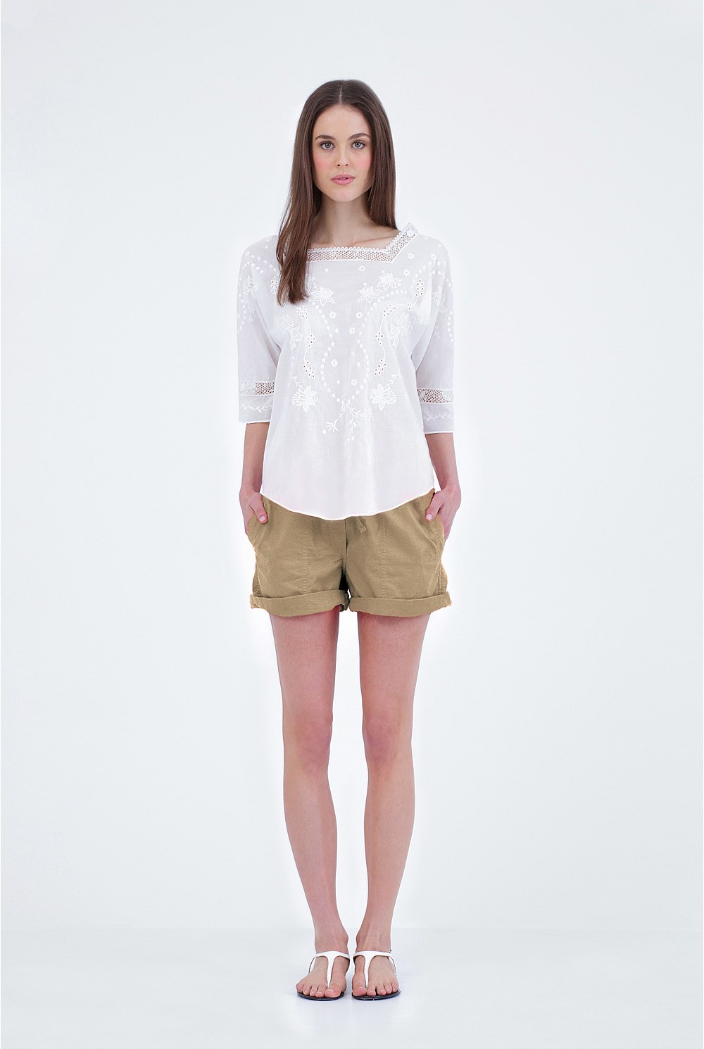 Shirred Short