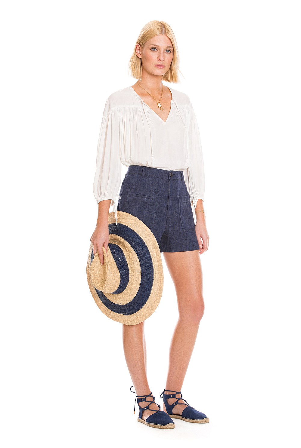 Colour Block Sun Hat