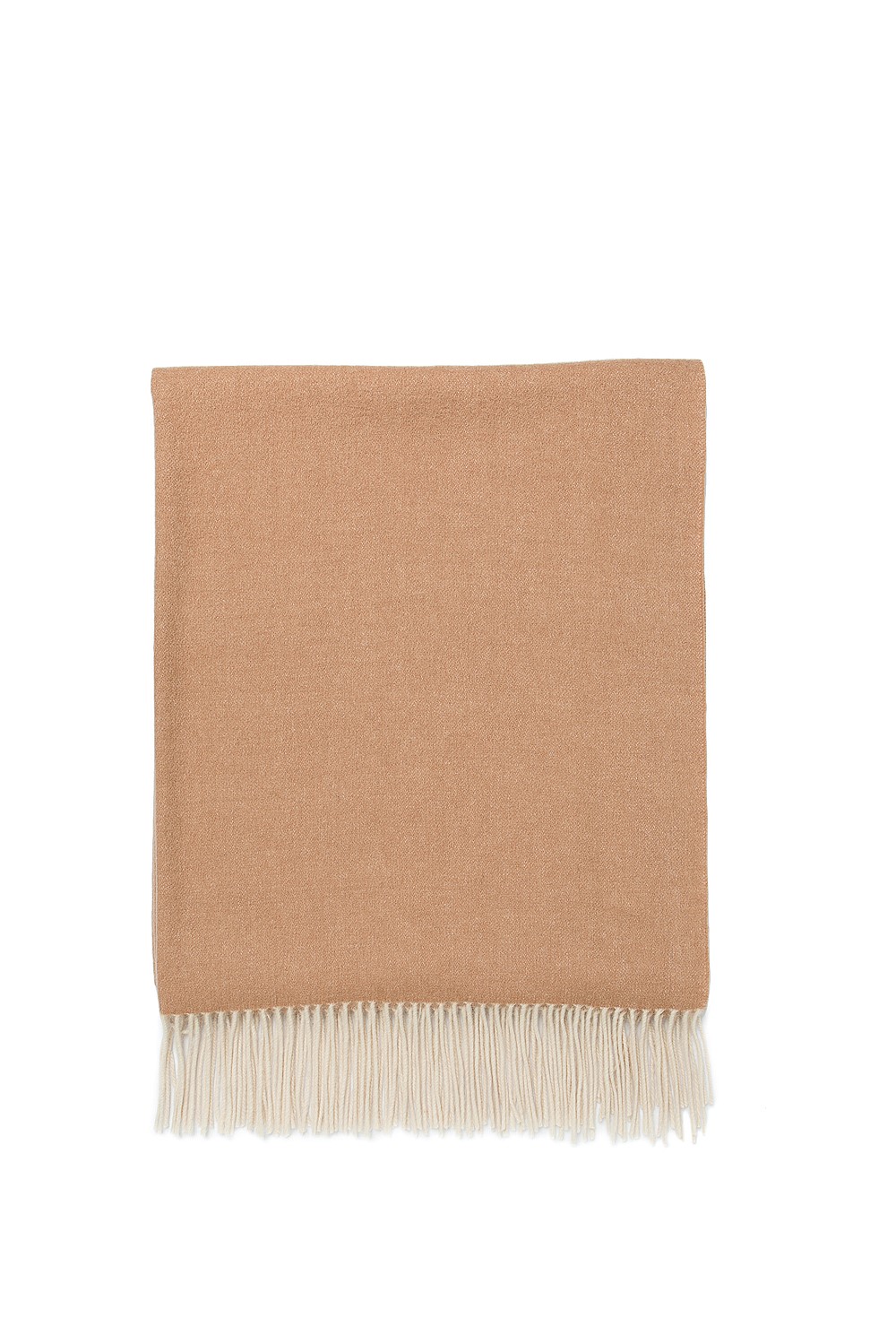 Two Tone Fringed Scarf