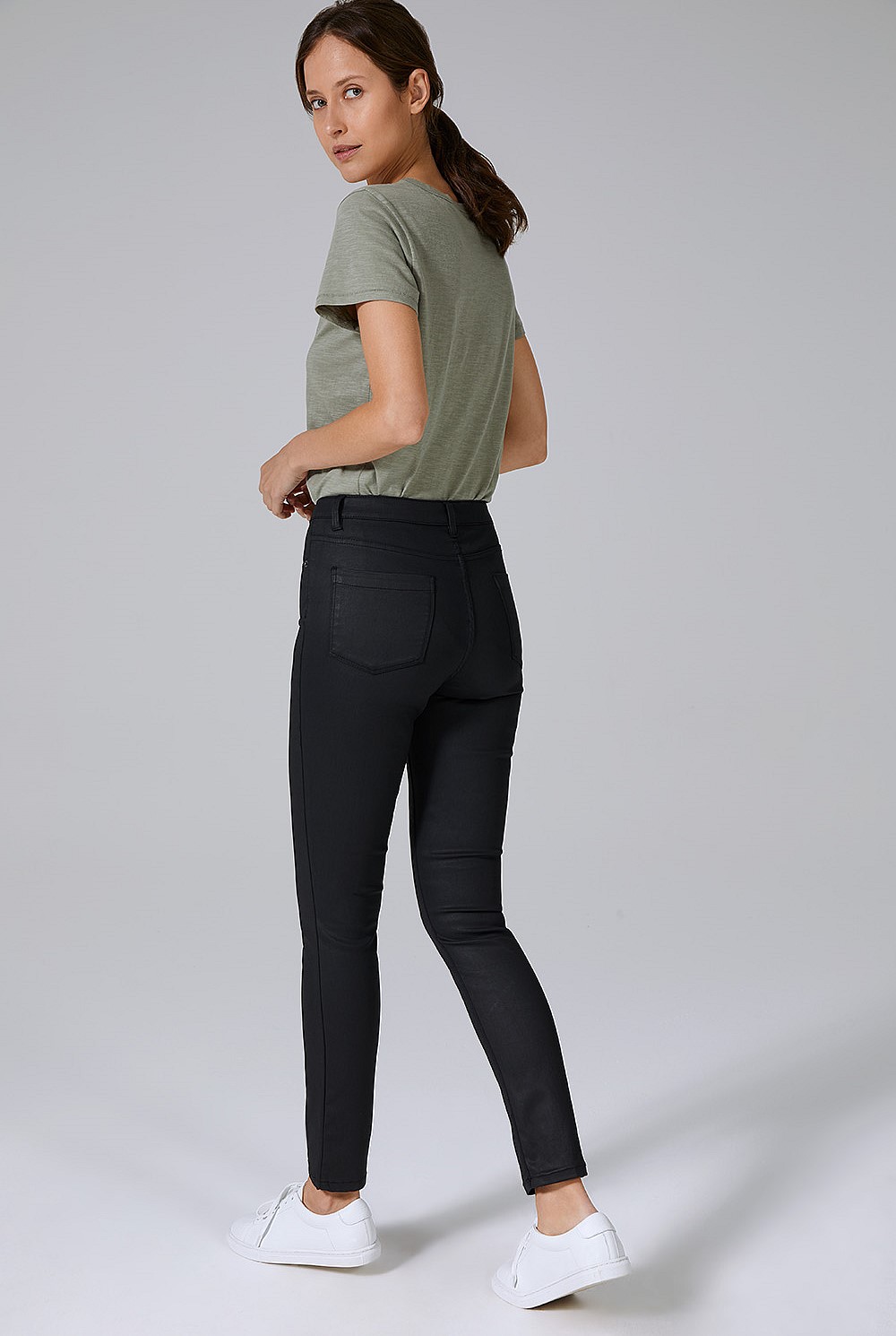 Coated Jegging