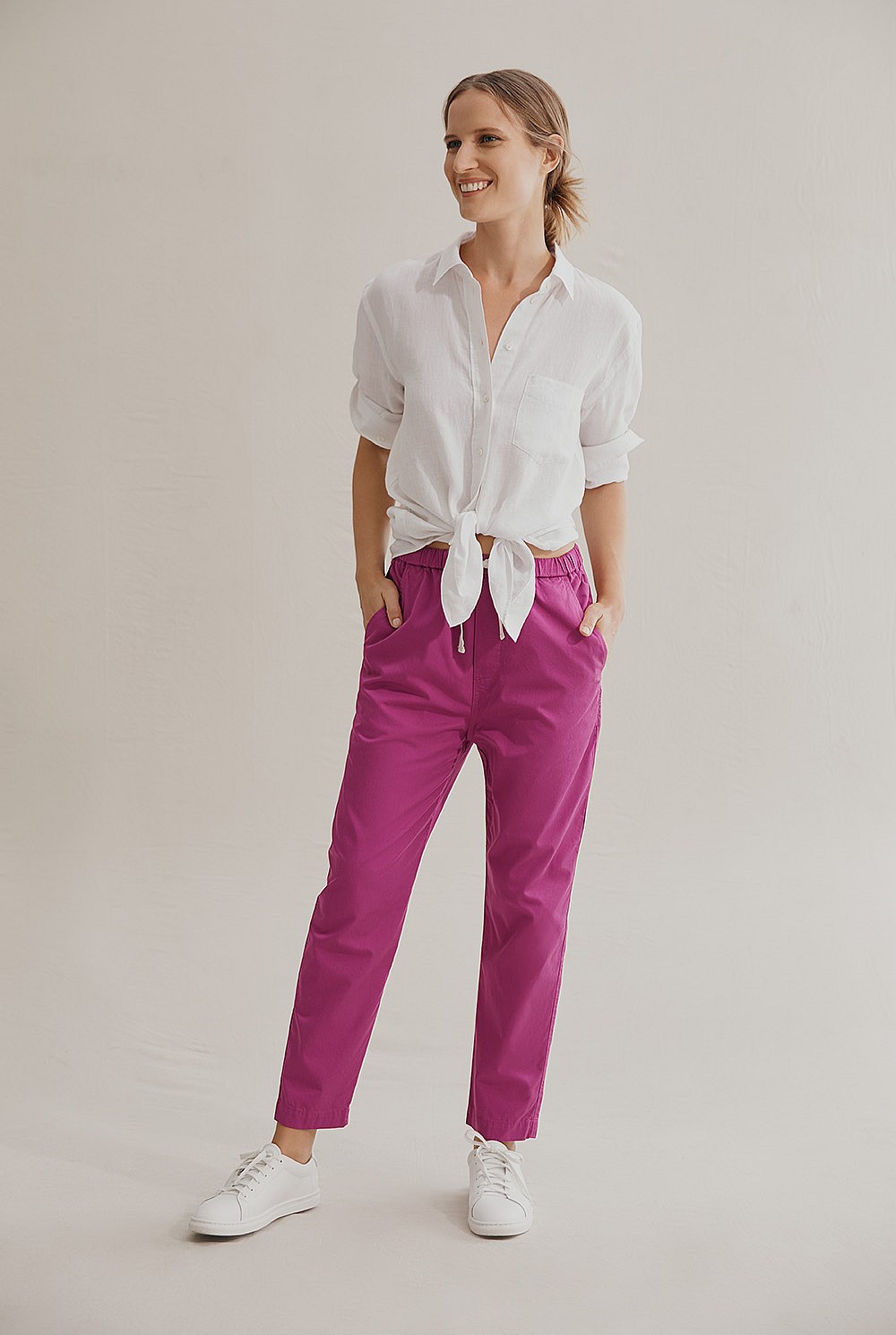 Bamboo Drop Crotch Pant