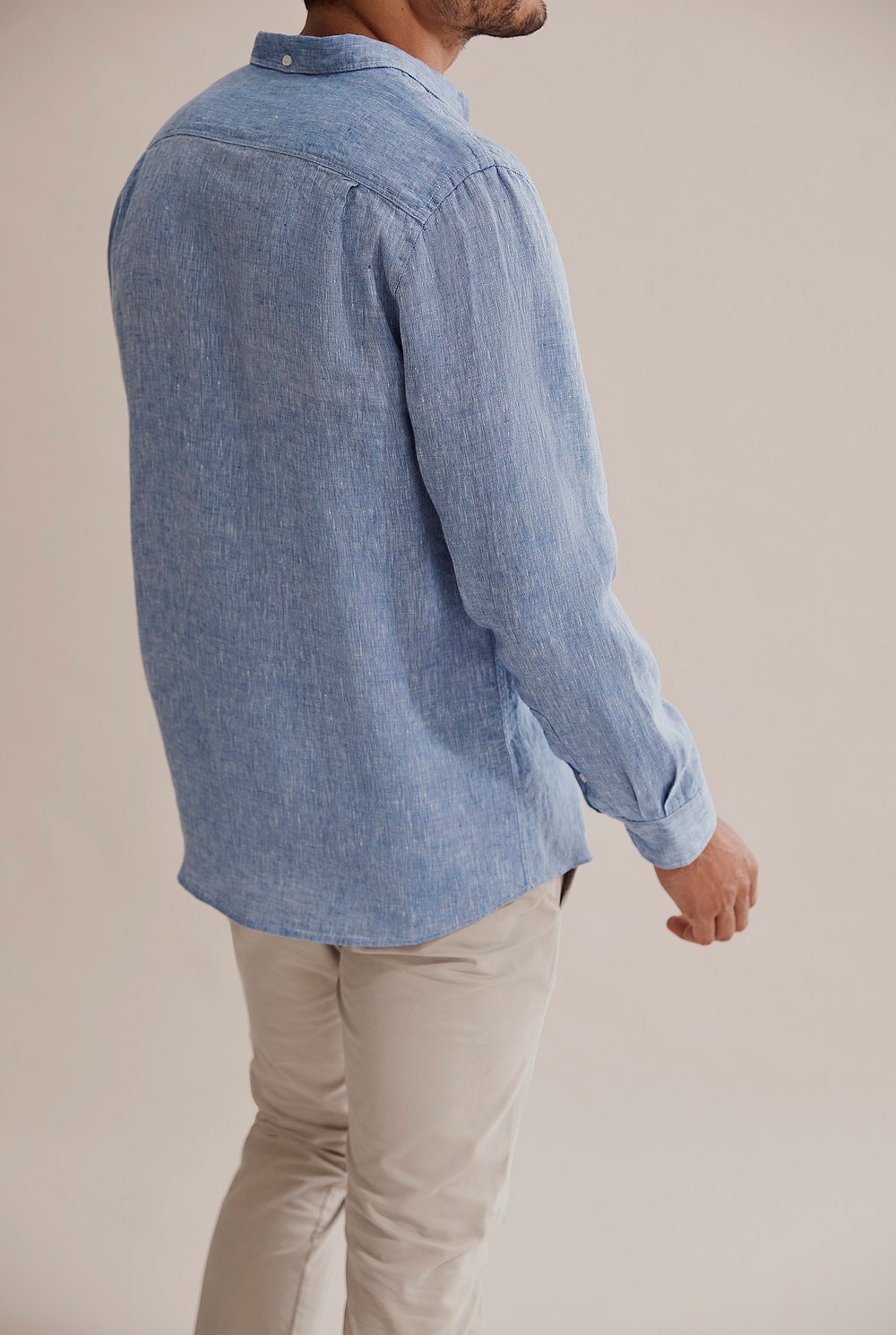 Long Sleeve Irish Linen Shirt