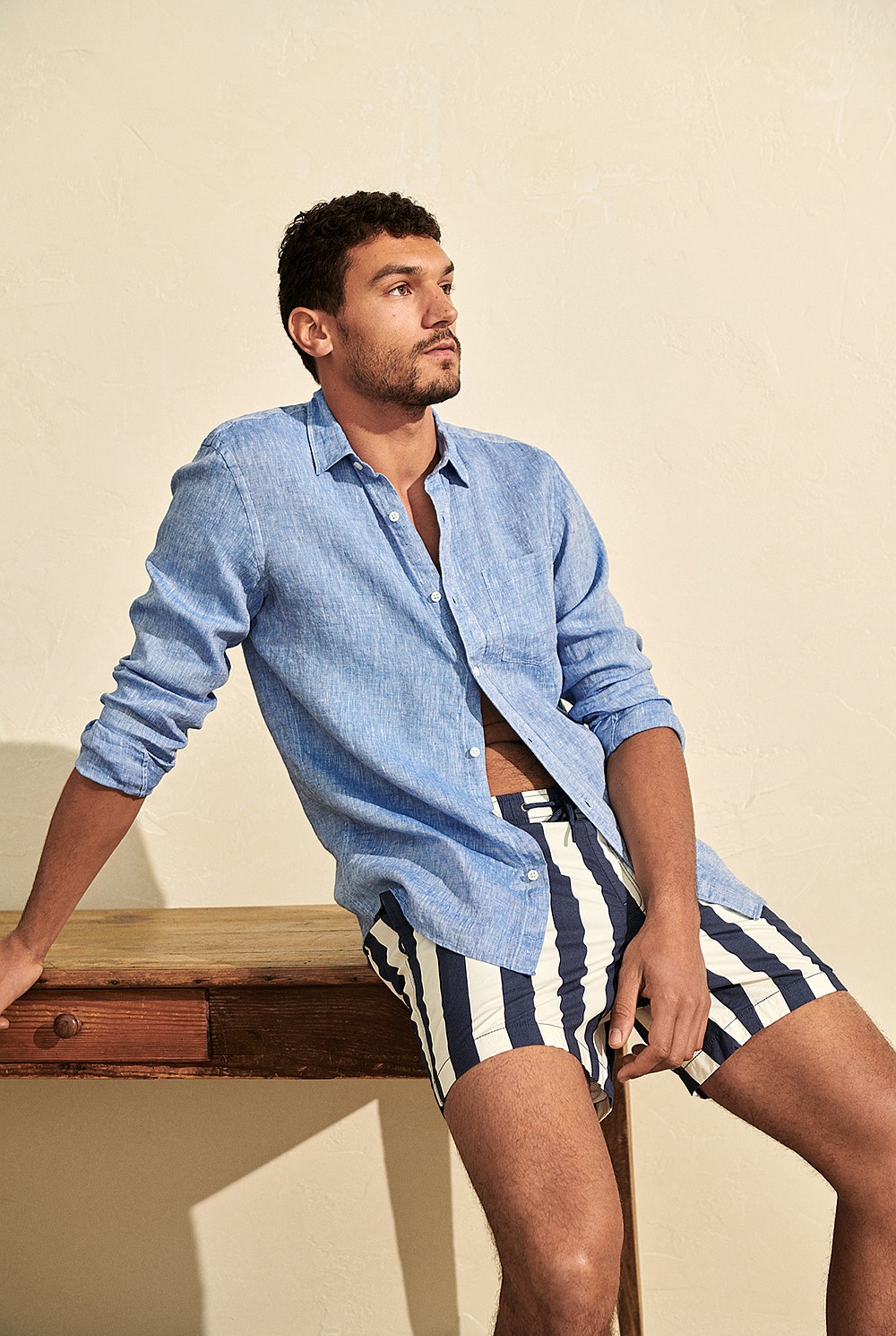 Long Sleeve Irish Linen Shirt
