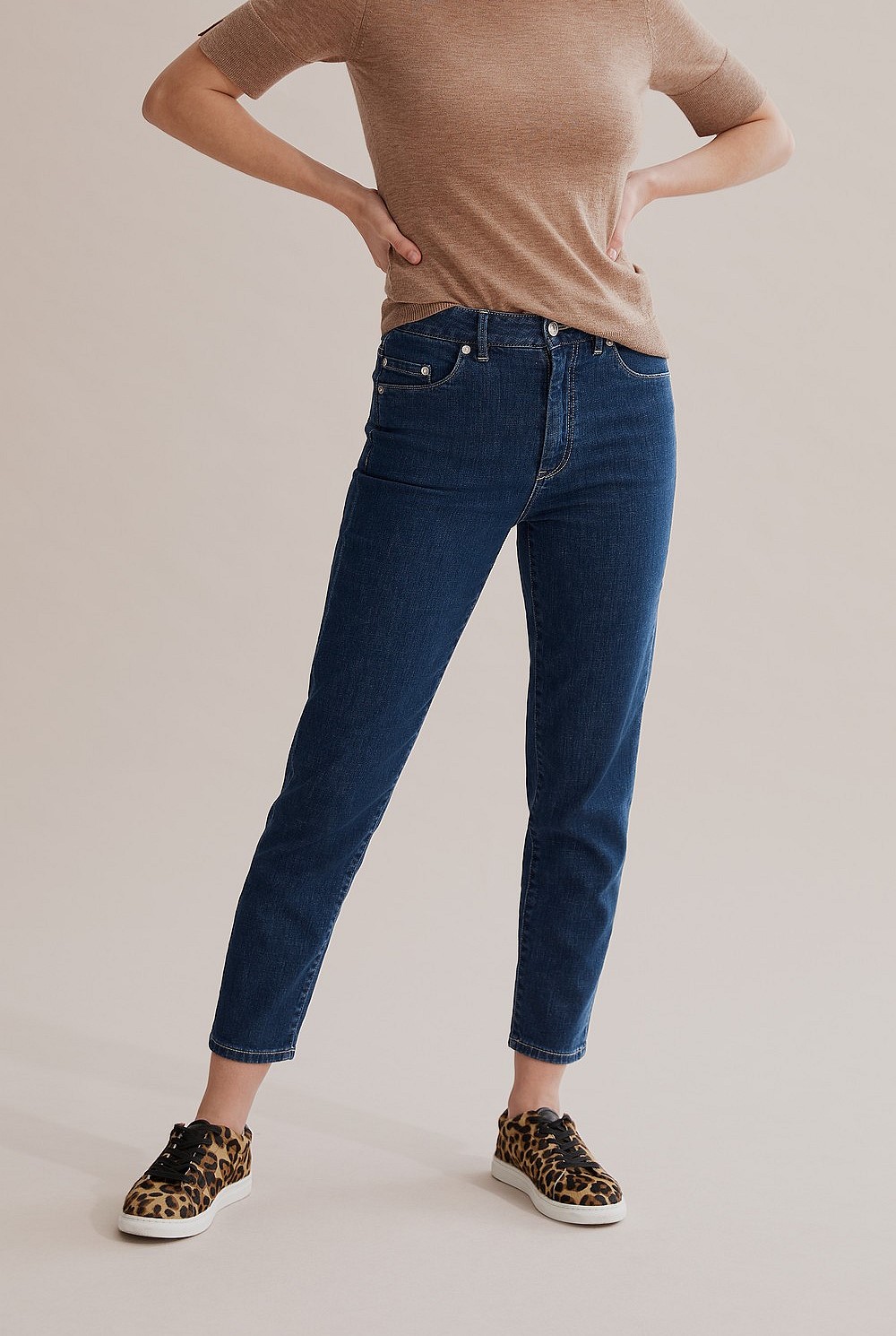 Tapered Crop Jean