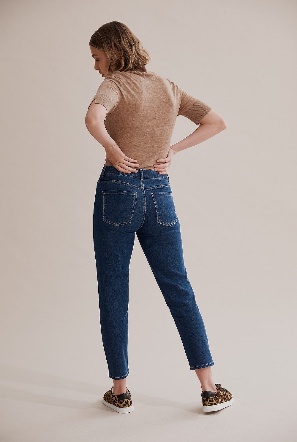 Tapered Crop Jean